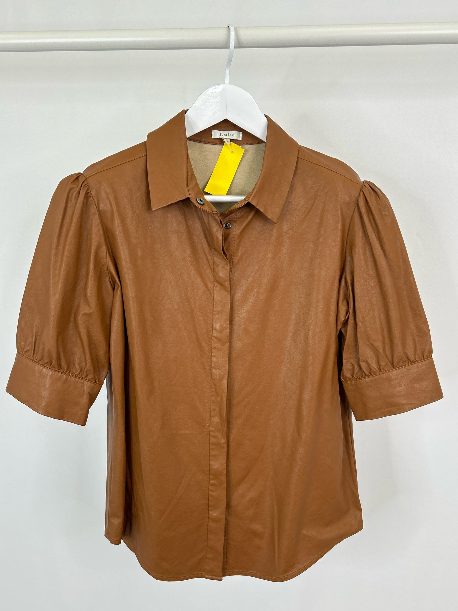 TYLER BOE Size 4 Brown Women Top