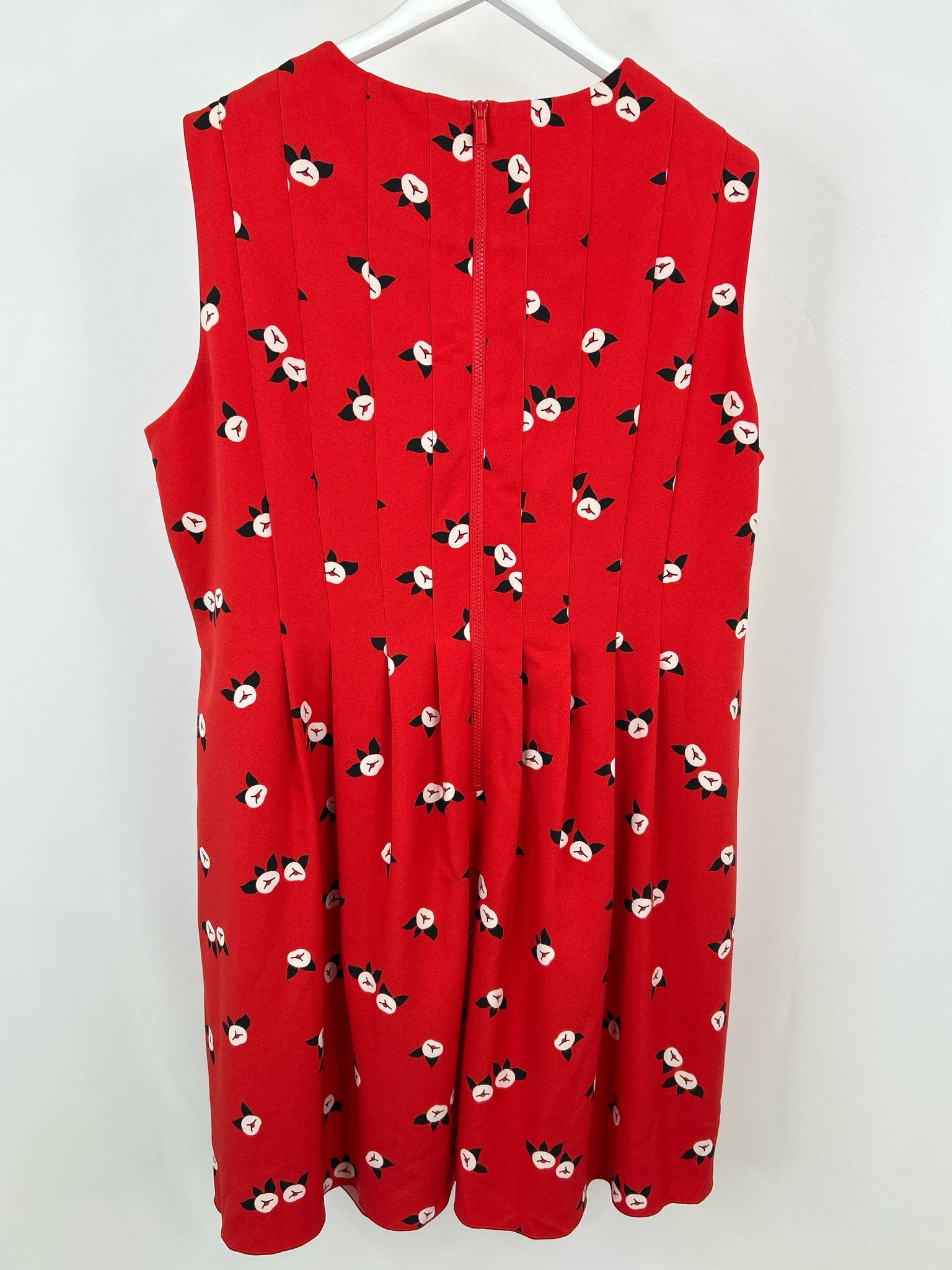 ANNE KLEIN NWT Size 22W RED FLORAL Women Dress
