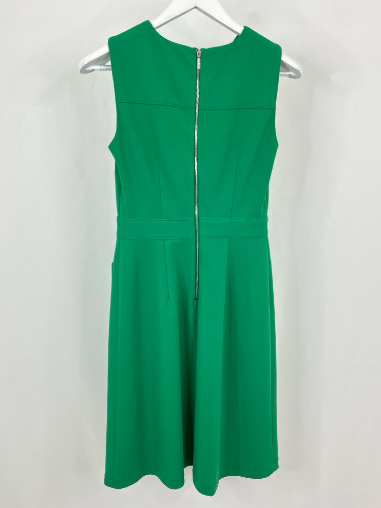 KARL LAGERFELD Women Size 2 Kelly Green Dress