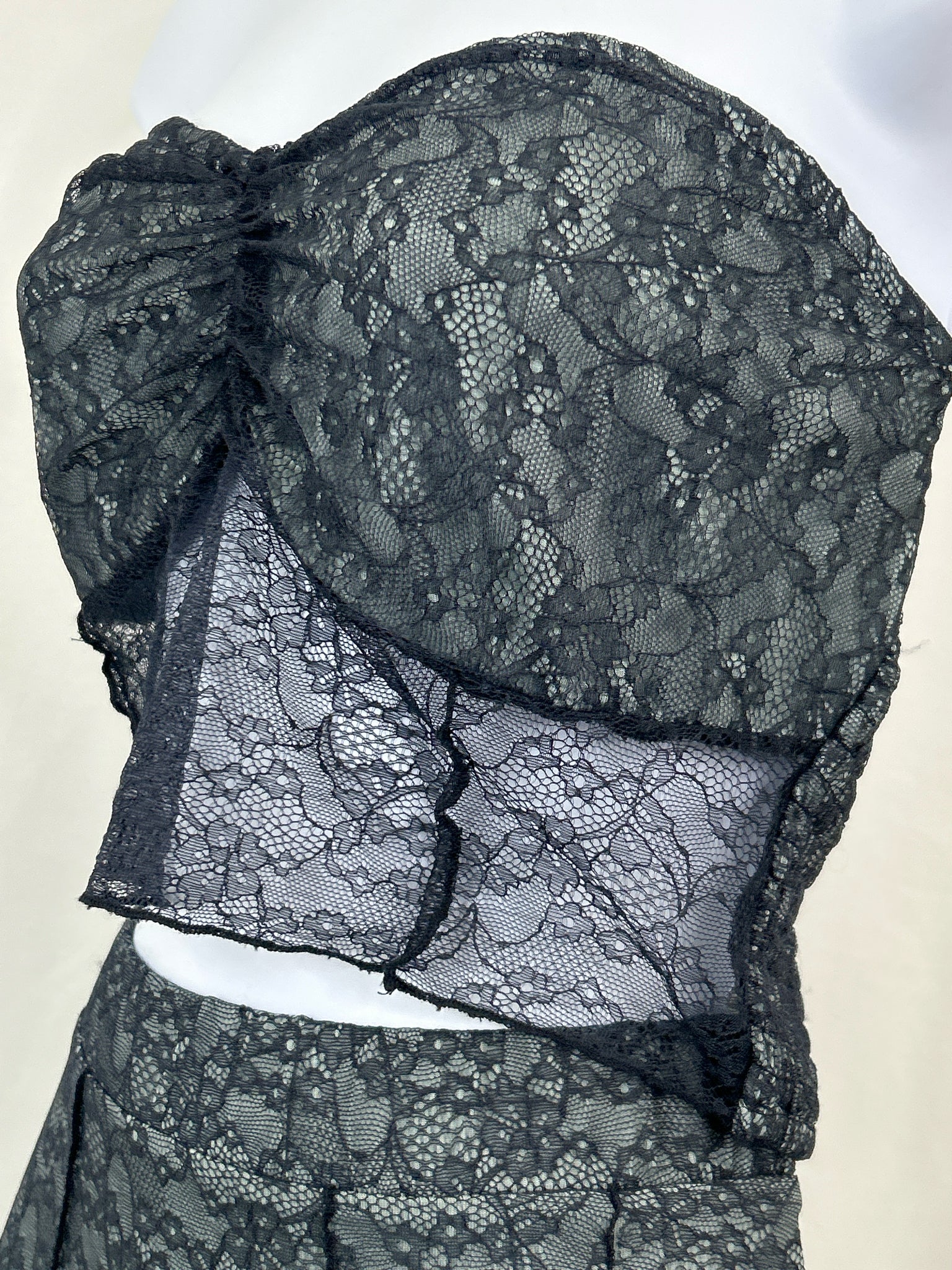 FREE PEOPLE Size L Navy Women 2-Piece w/Skirt