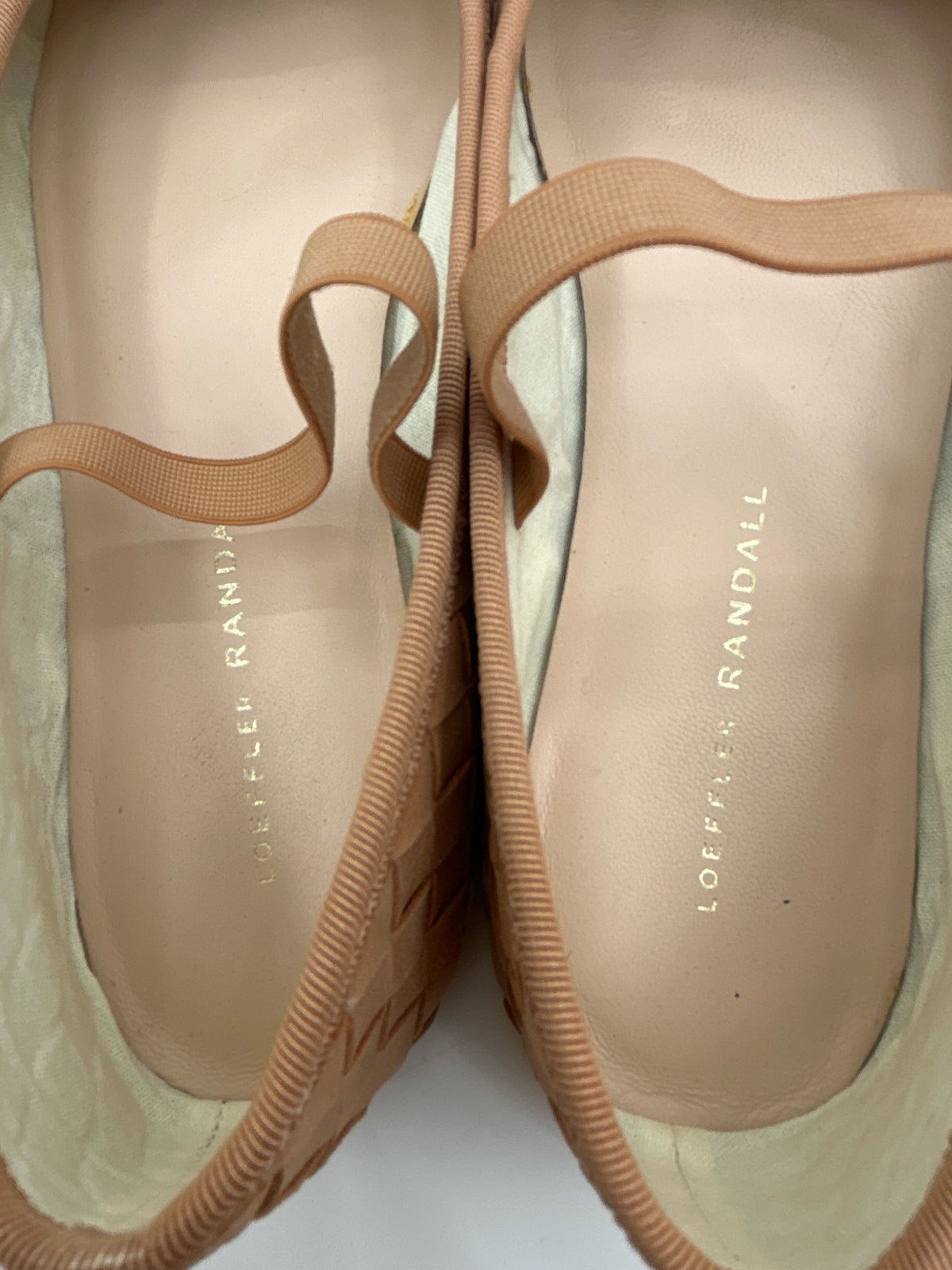 LOEFFLER RANDALL Size 8B Beige Women Flats