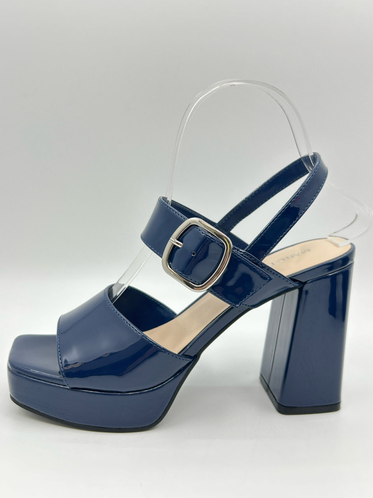 MARC FISHER Size 7.5 Blue Women Sandal