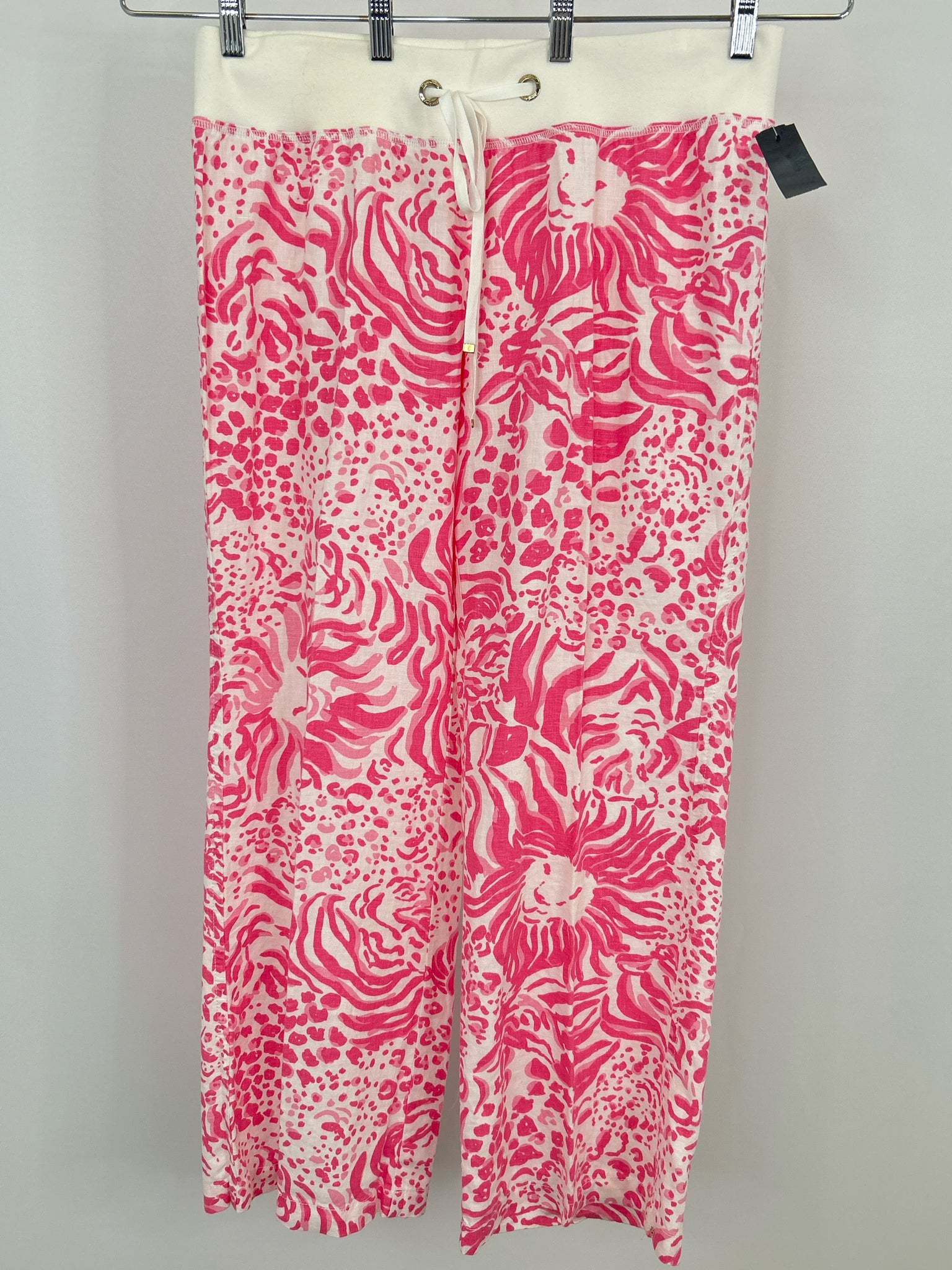 LILLY PULITZER Size XL Pink & White Women Pants