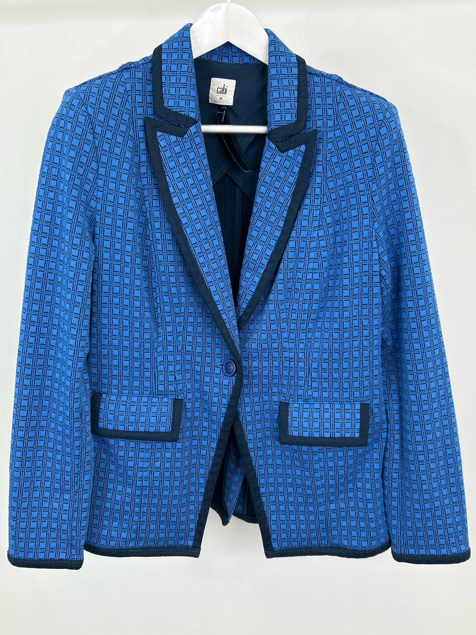 CABI Size M Blue Women Blazer
