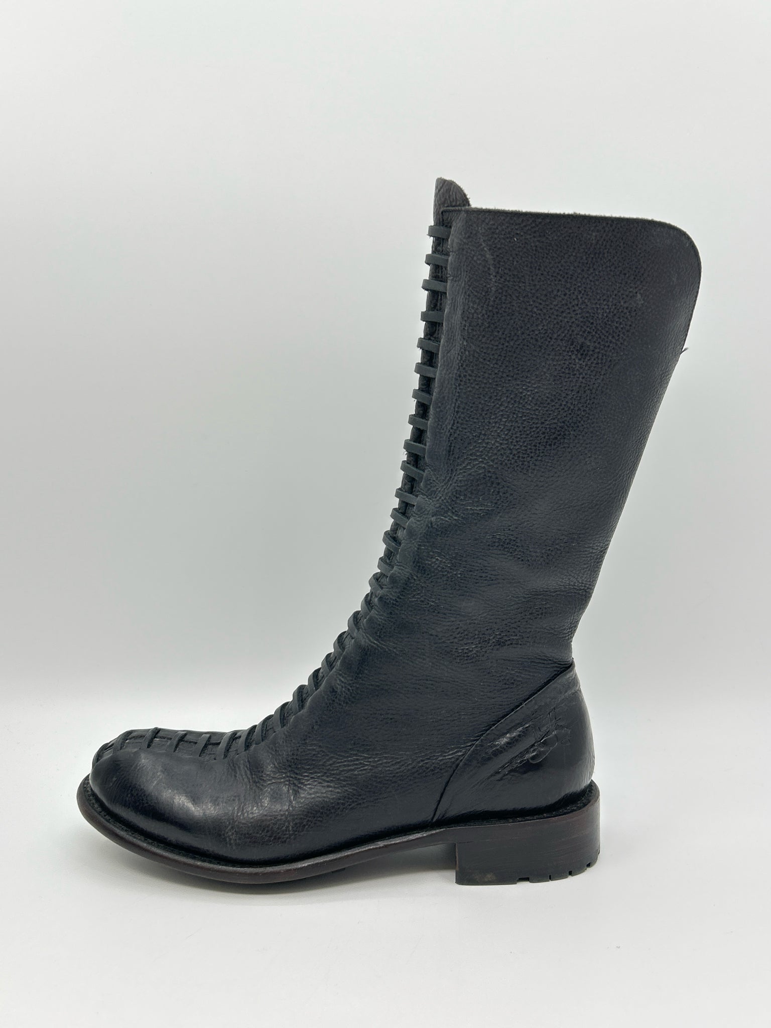 JOHN FLUEVOG Size 8W Black Women Booties
