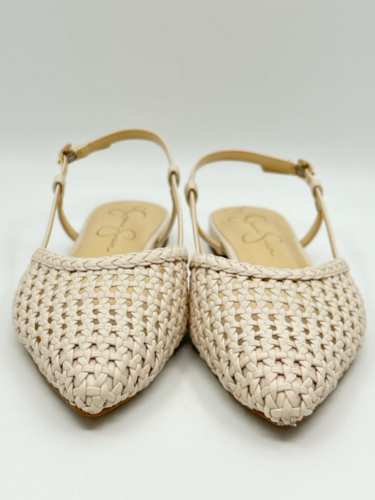 JESSICA SIMPSON Size 8.5M Ivory Women's Flats