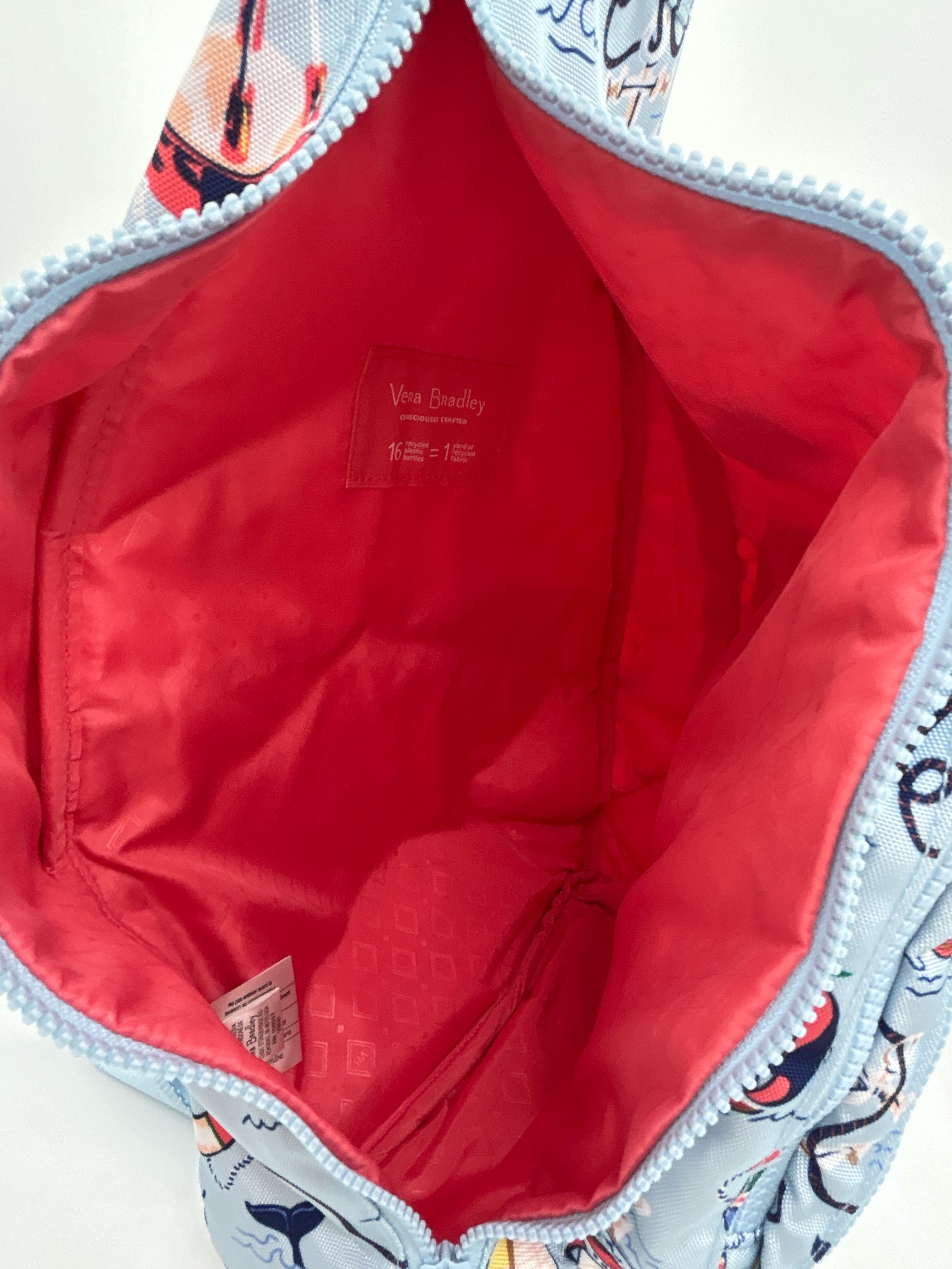 VERA BRADLEY Blue Print Women Backpack