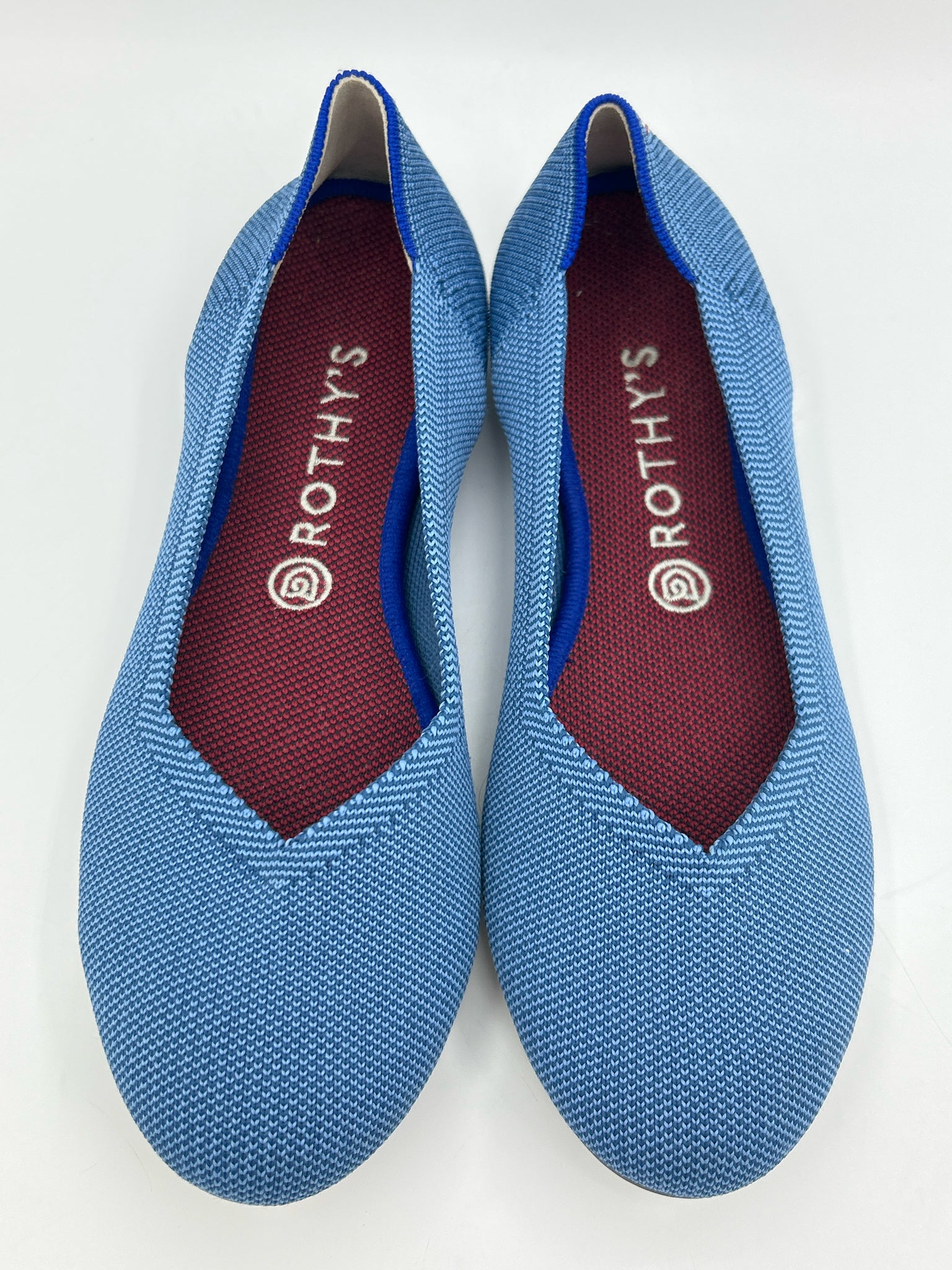 ROTHY'S Size 9.5W Blue Women Flats