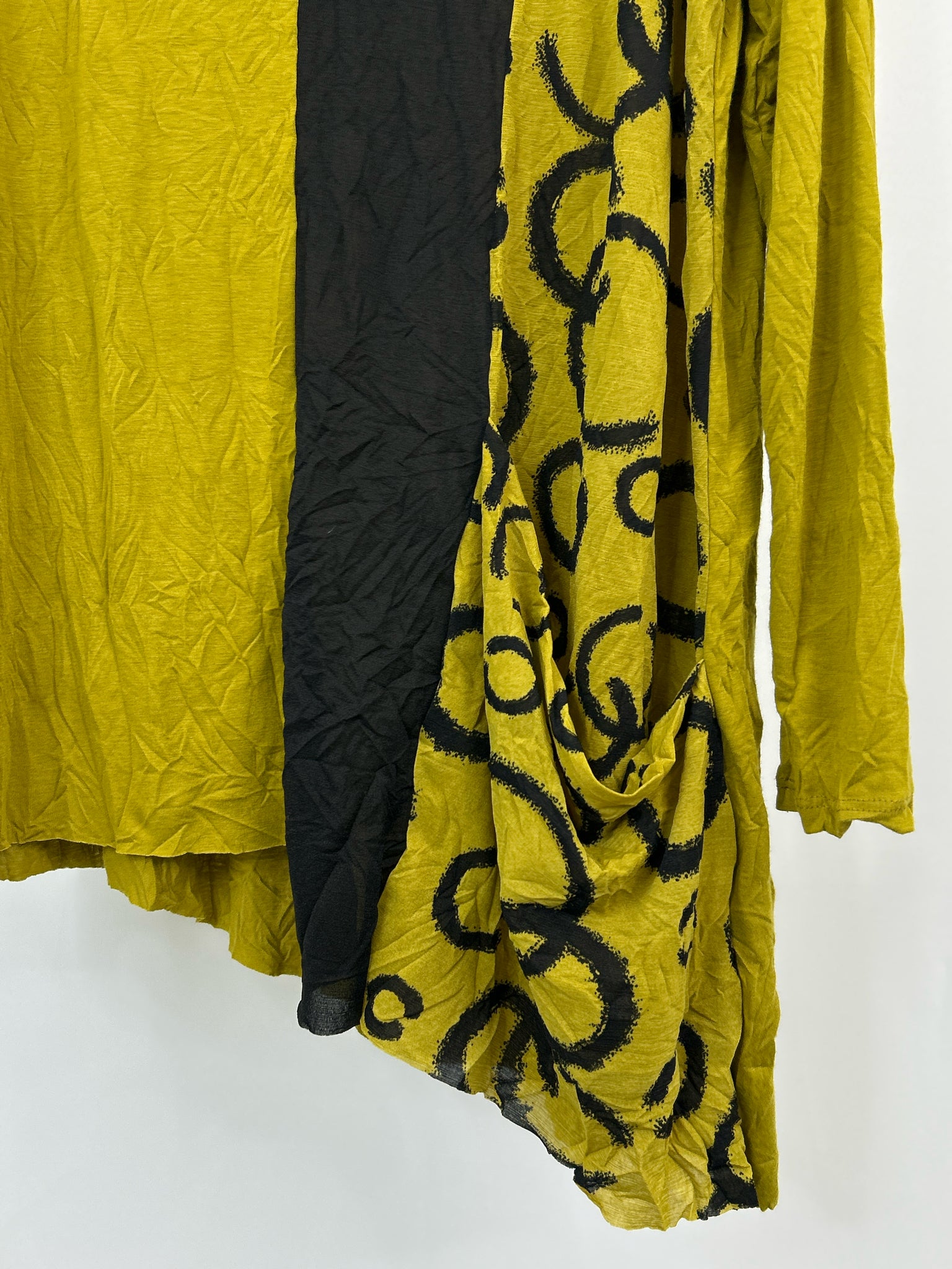 CHALET ET CECI Size M Chartreuse Women Tunic