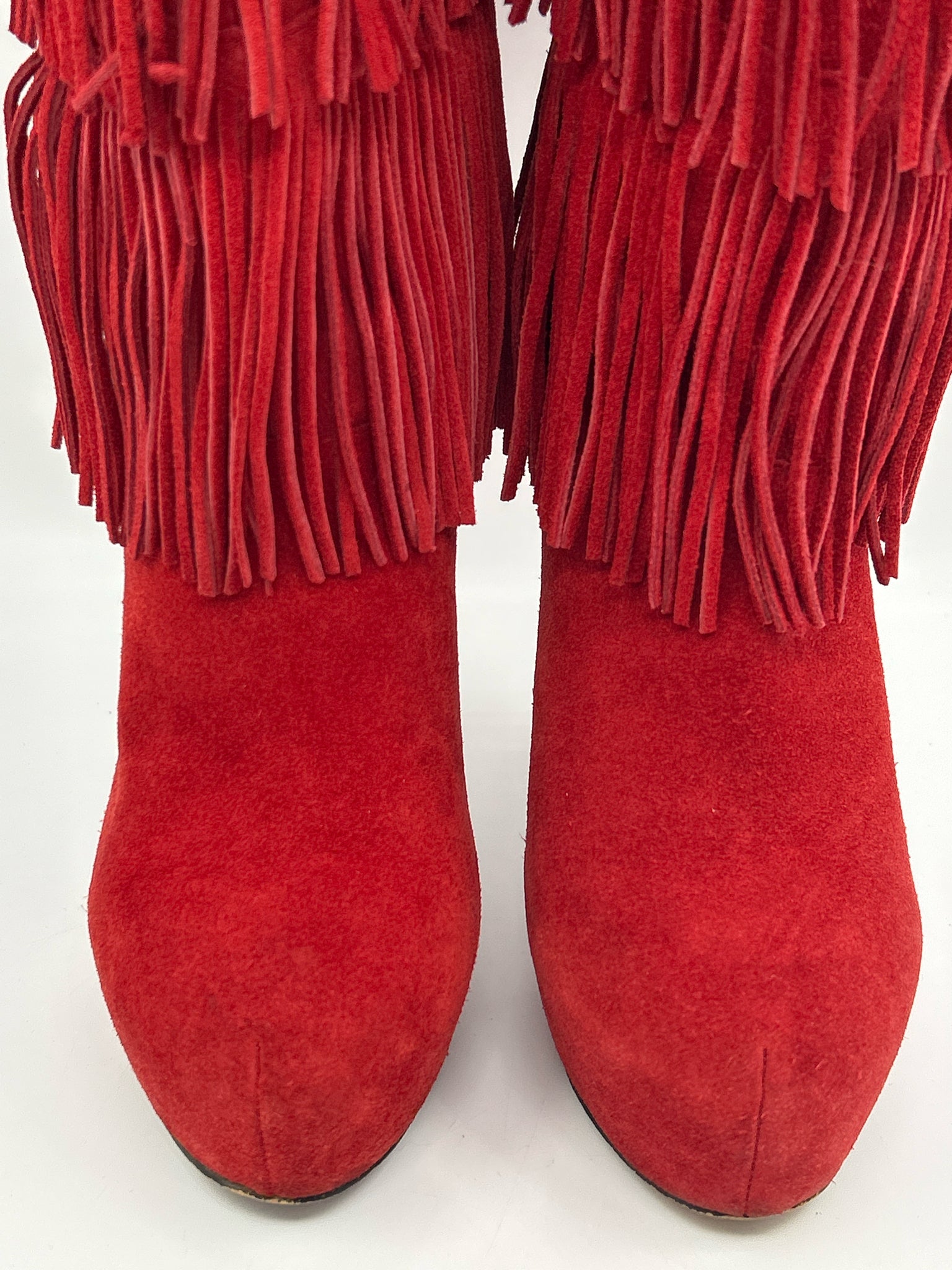 MOJO MOXY Size 7.5M Red Women Boots