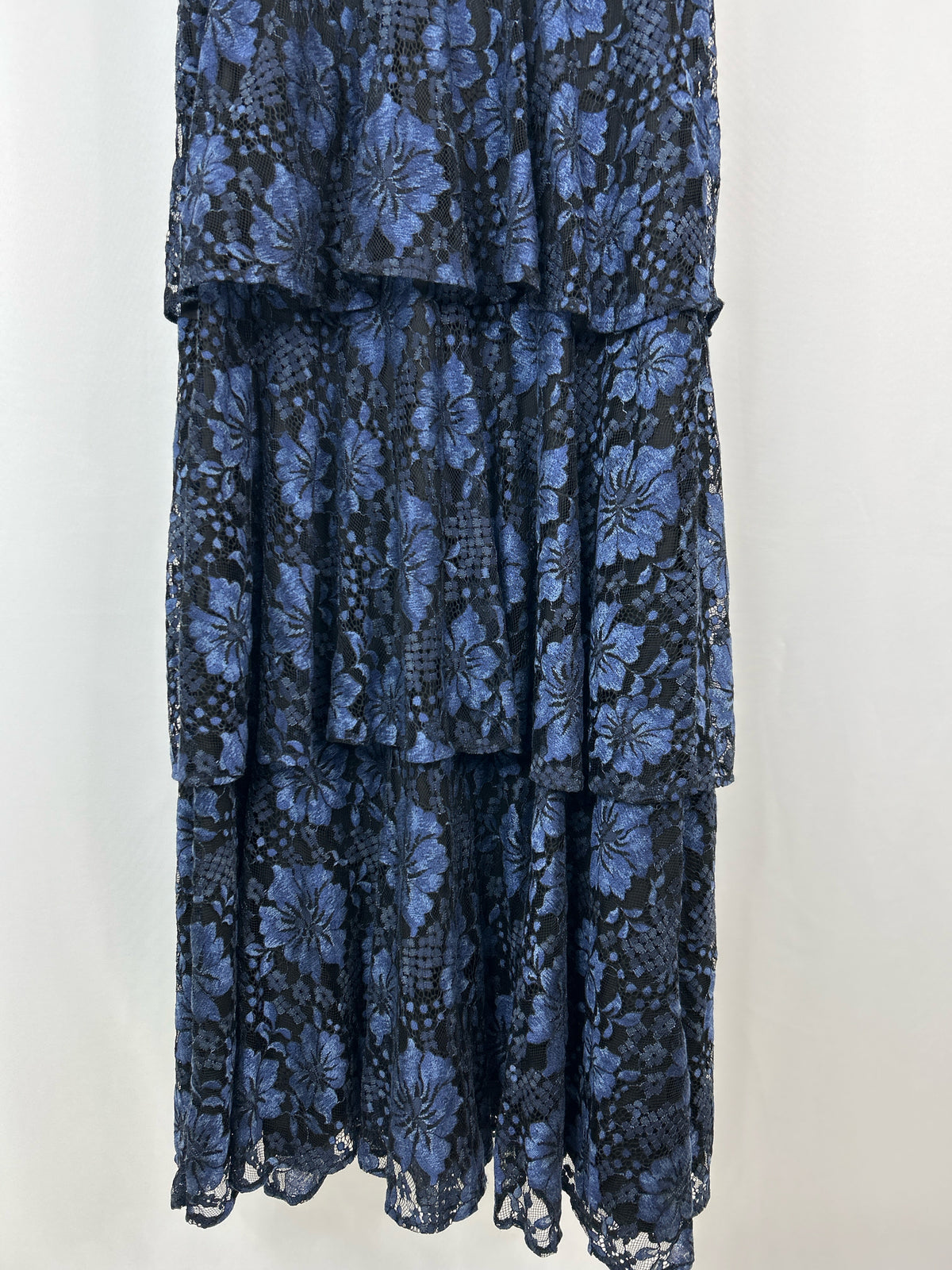 Lulus Size L blue and black Women Dress