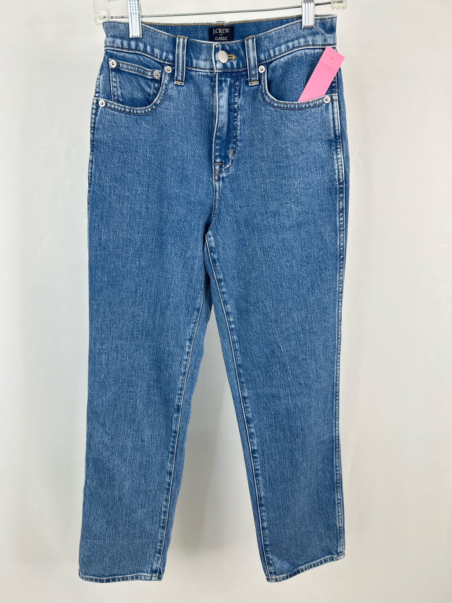 J. CREW NWT Size 00 BLUE DENIM Women jeans