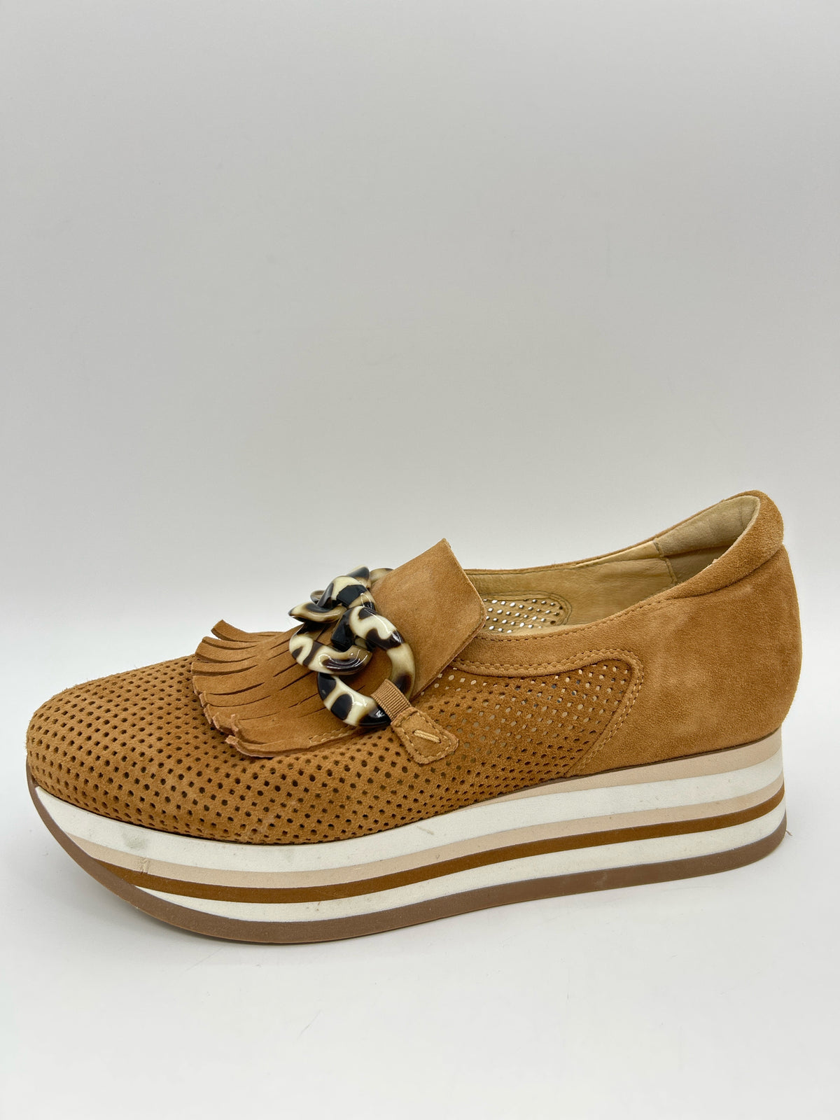 SOFTWAVES Size 10 Brown Women Sneakers