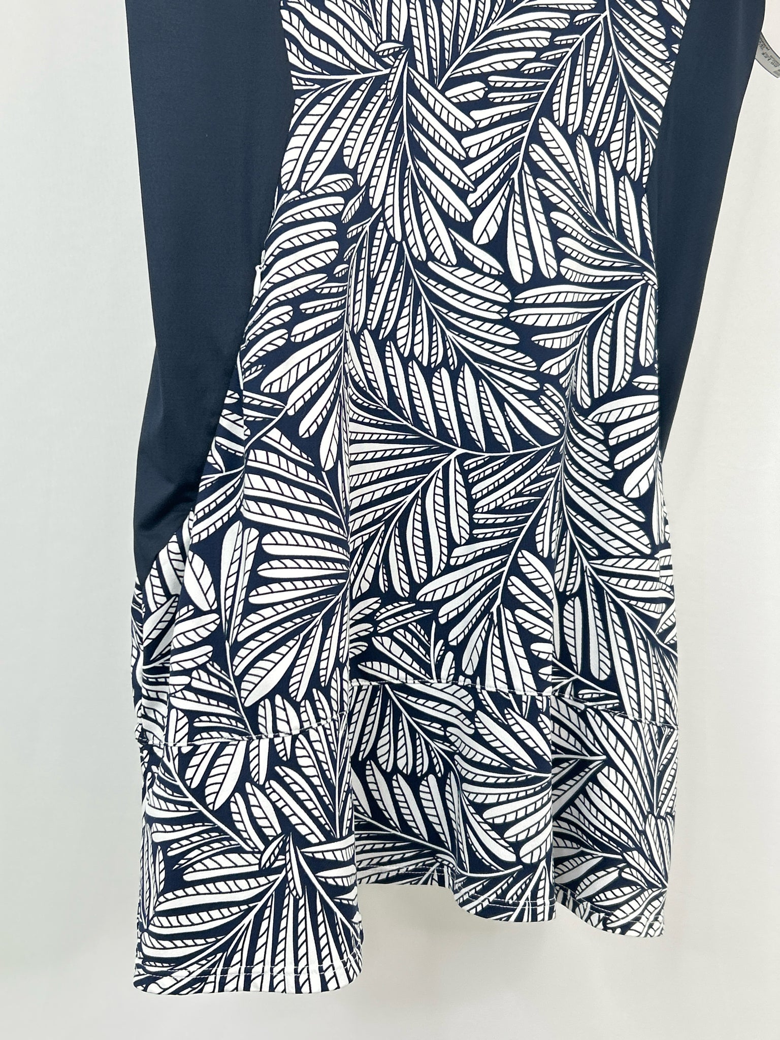 TAIL Size M Navy Print Women Dress