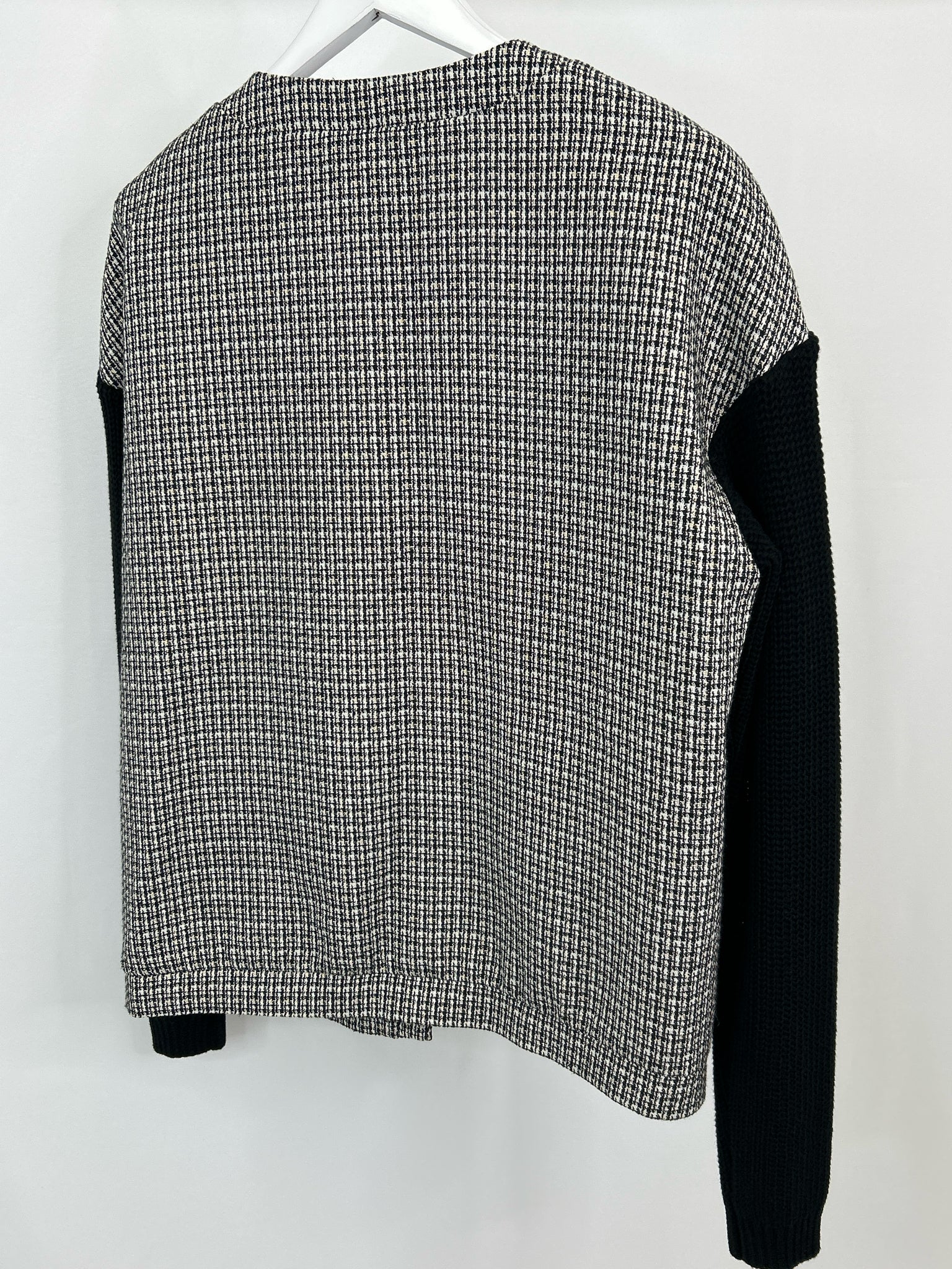 CENTRAL PARK WEST Size S Black & White Women Jacket