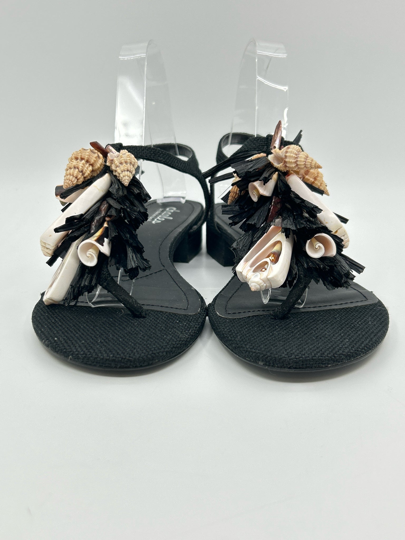 CHARLES by Charles David Size 8.5M Black Women Sandal