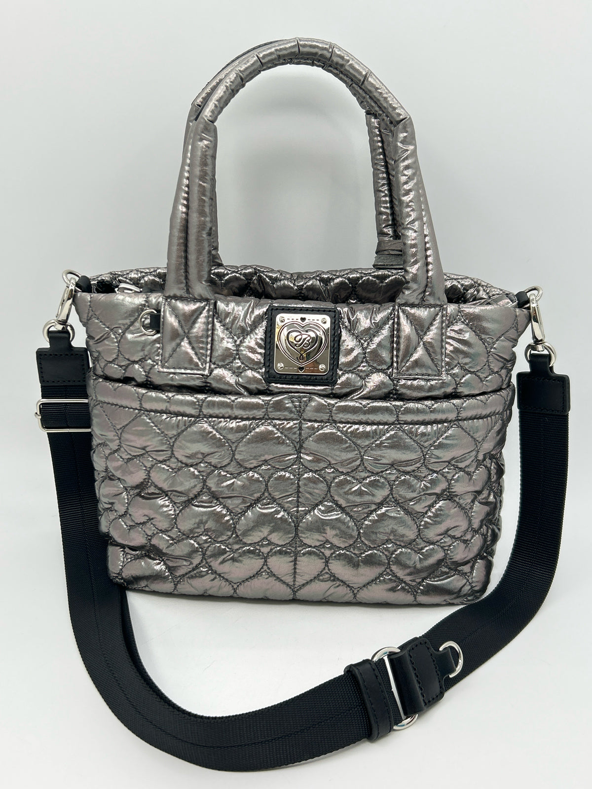 BRIGHTON METALLIC SILVER Women Purse