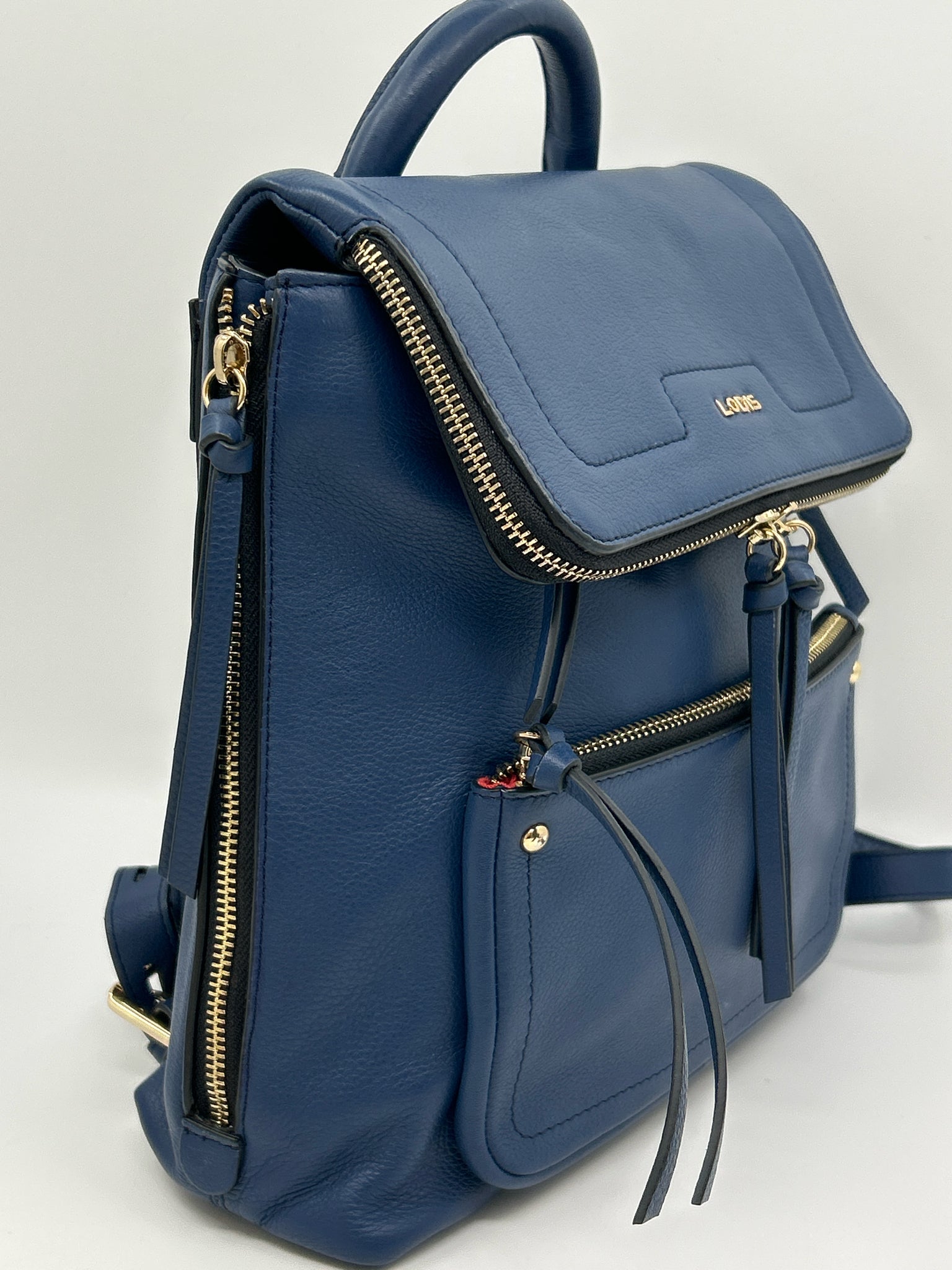 LODIS Blue Women Backpack