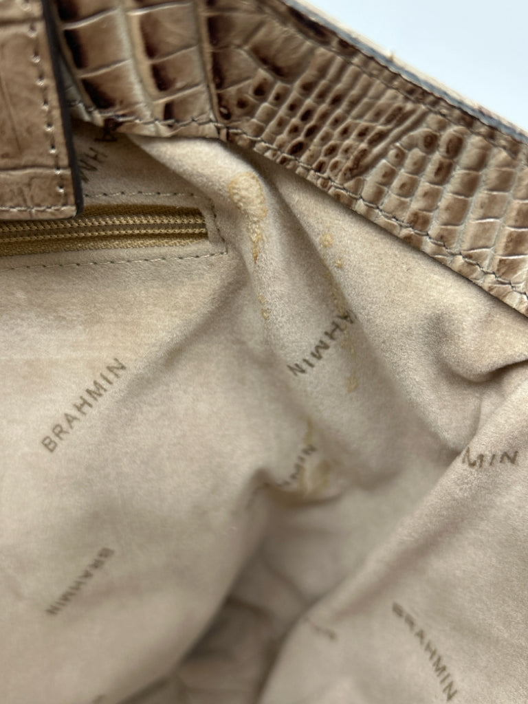 BRAHMIN Taupe Women's Tote