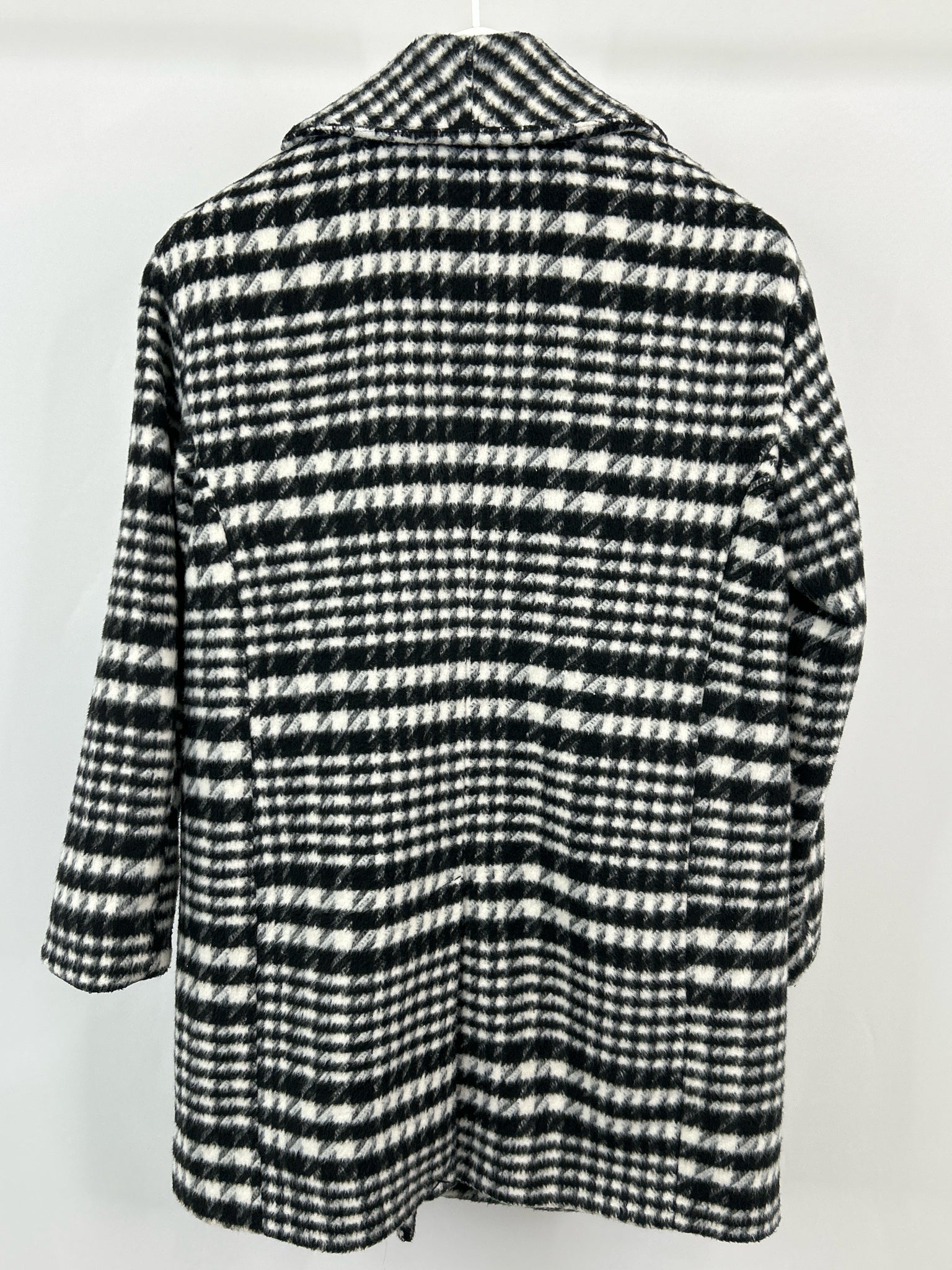 AVEC LES FILLES Size S Black and White Women Coat