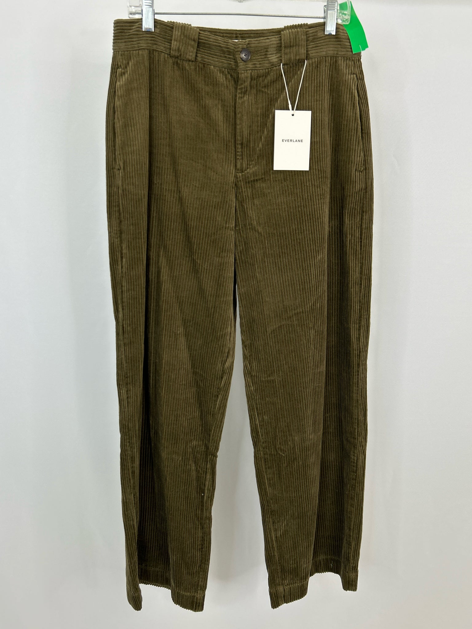 EVERLANE NWT Size 8 OLIVE Women Pants