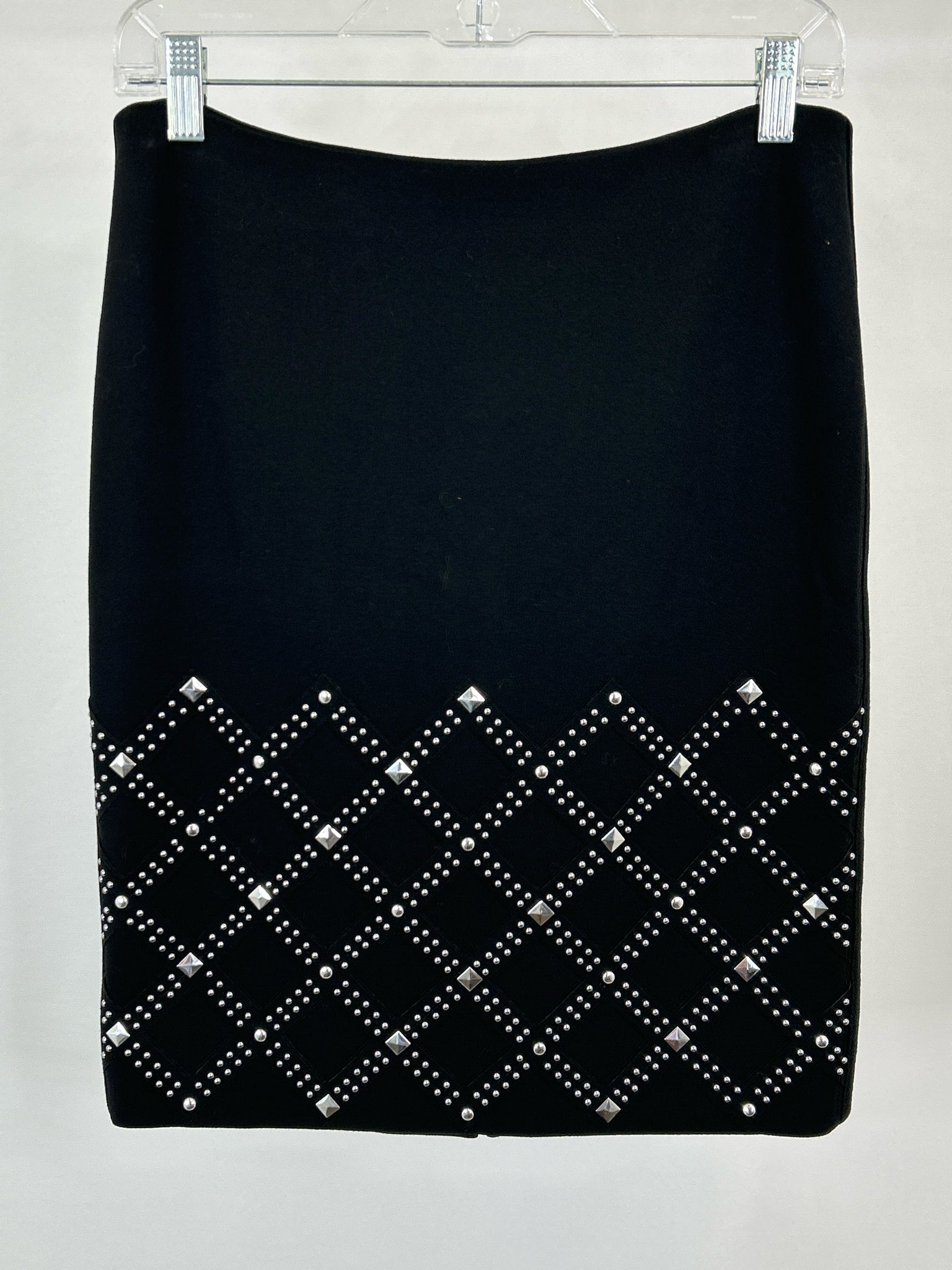 White House Black Market Size 4 Black Women Skirt NWT