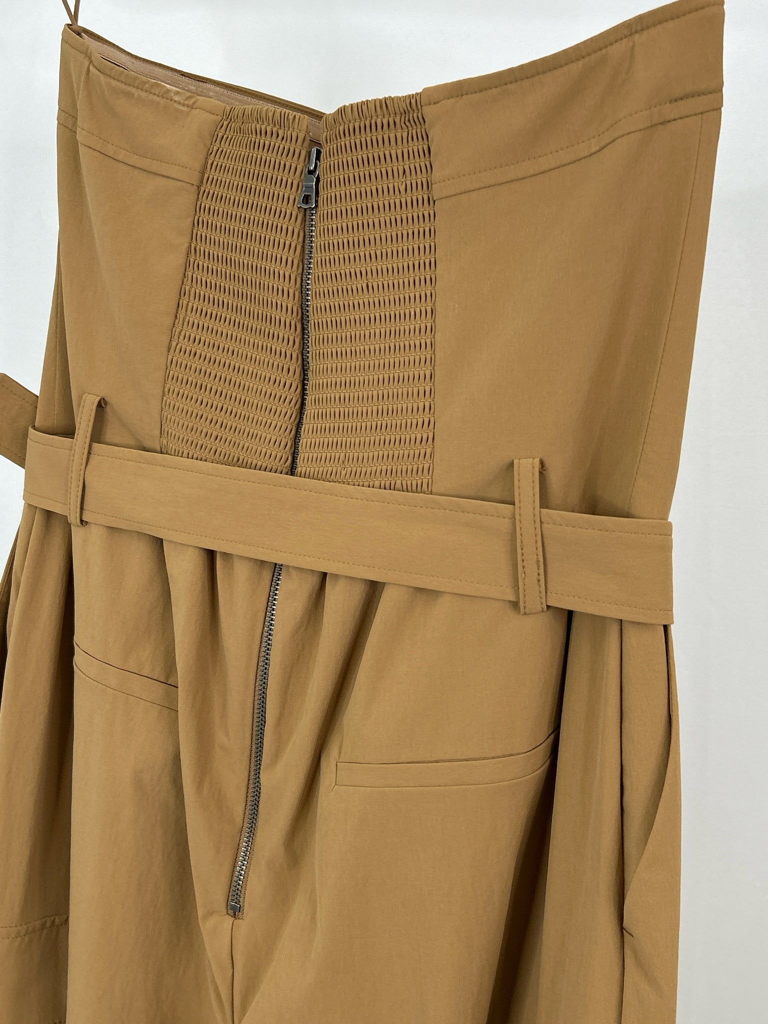ALICE + OLIVIA Size 8 Tan Women Jumpsuit