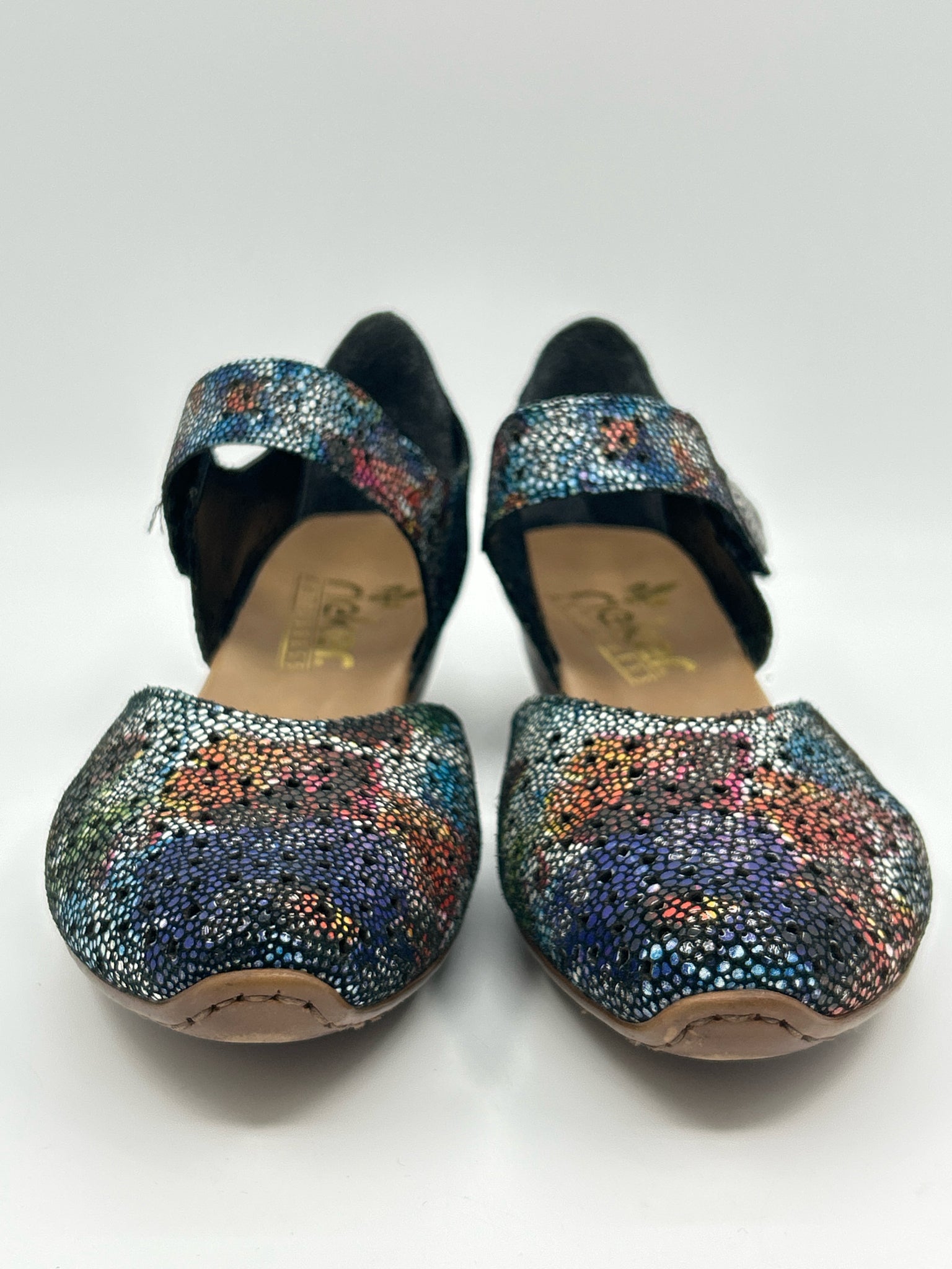 RIEKER Size 9 Multi-Color Women Shoes