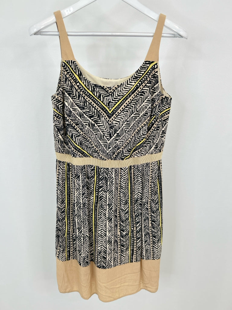 ANN TAYLOR LOFT Size 10P Beige Print Women's Dress NWT
