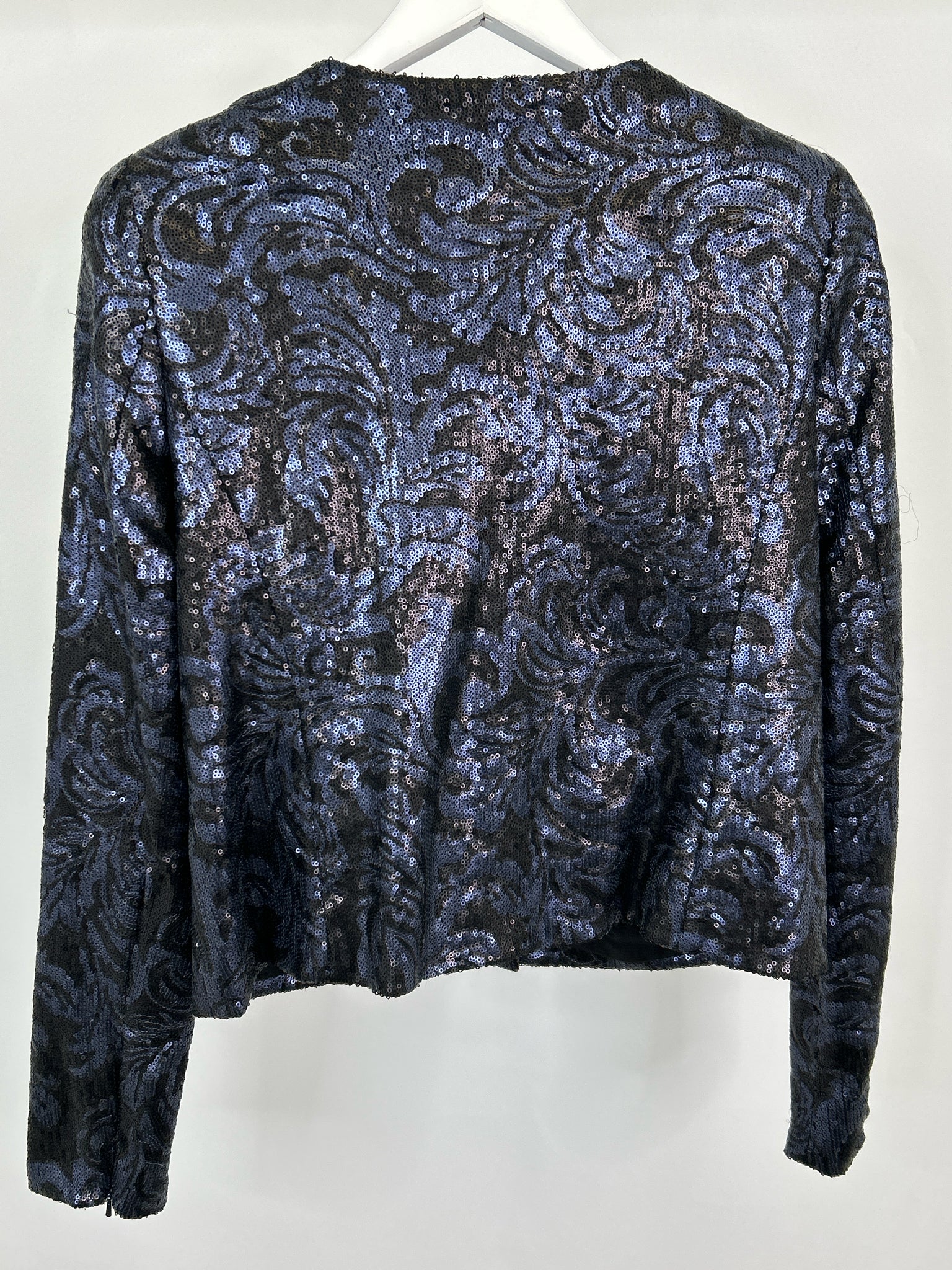 JOE'S Size L Blue & Black Women Jacket