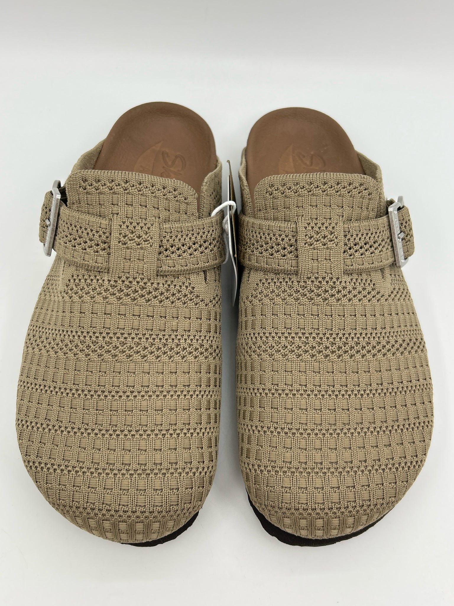 skechers Size 7 Taupe Women Clogs