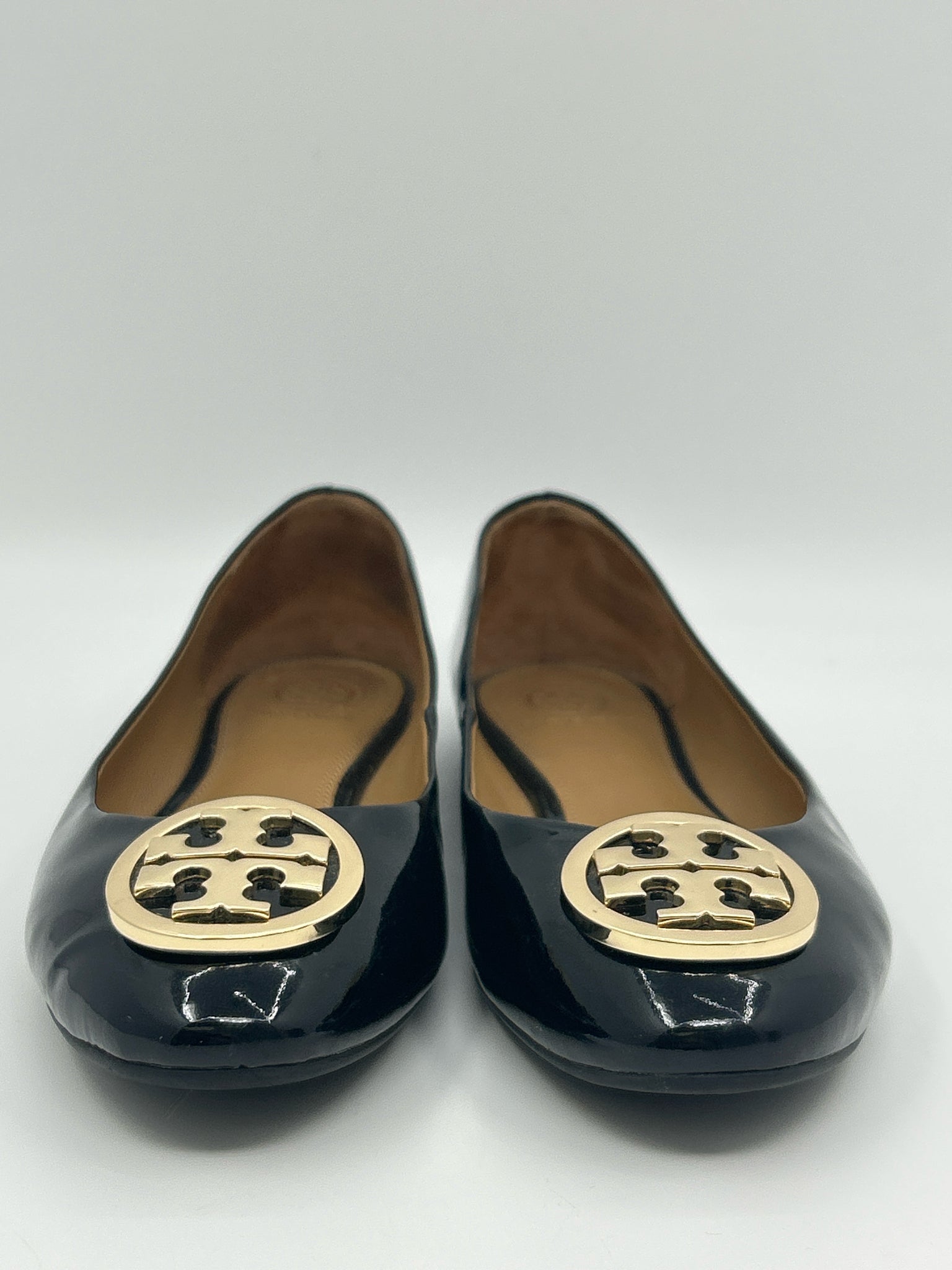 TORY BURCH Size 7 Black Women Flats