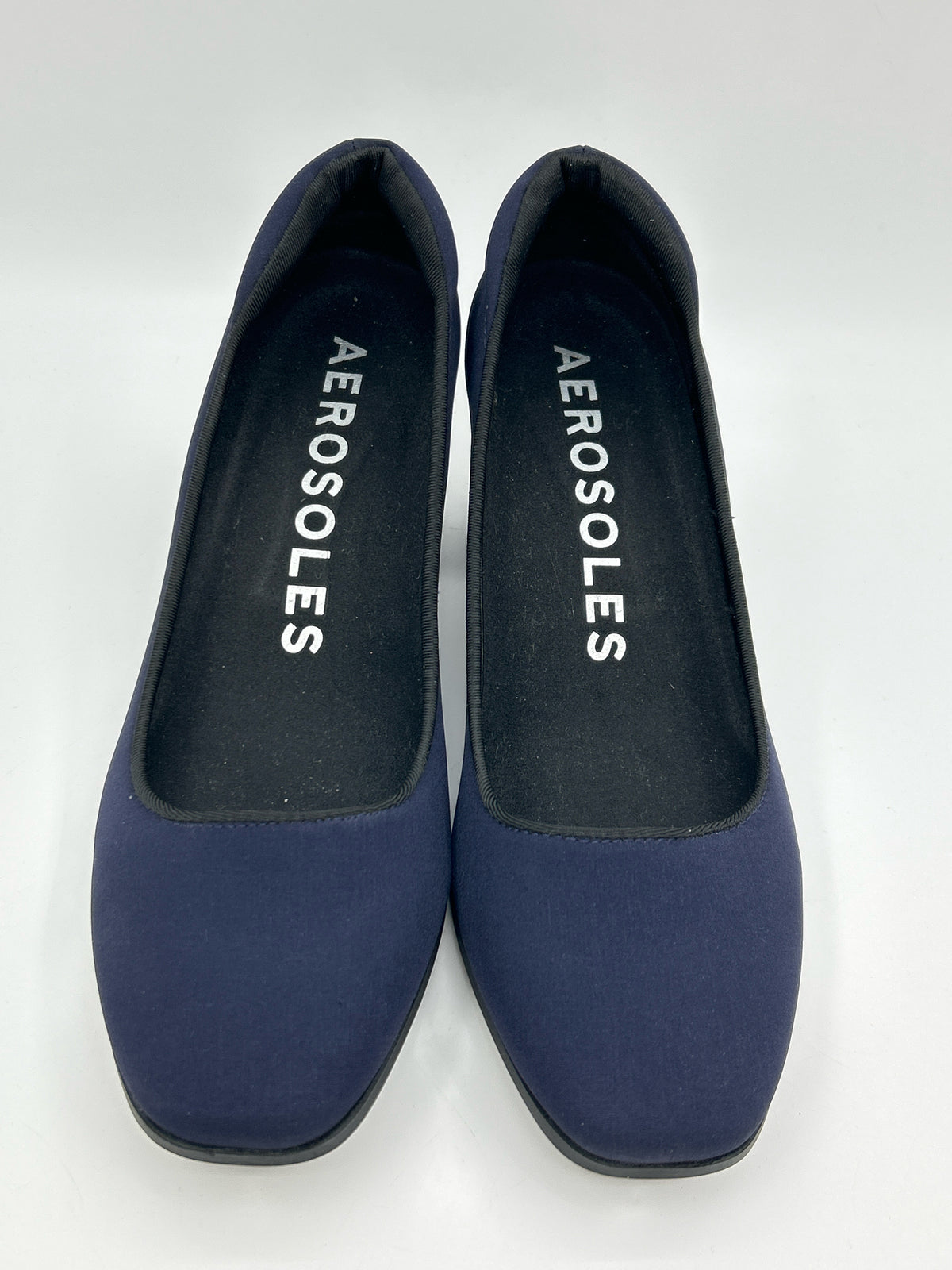 AEROSOLES Size 7.5M Navy Women Pumps