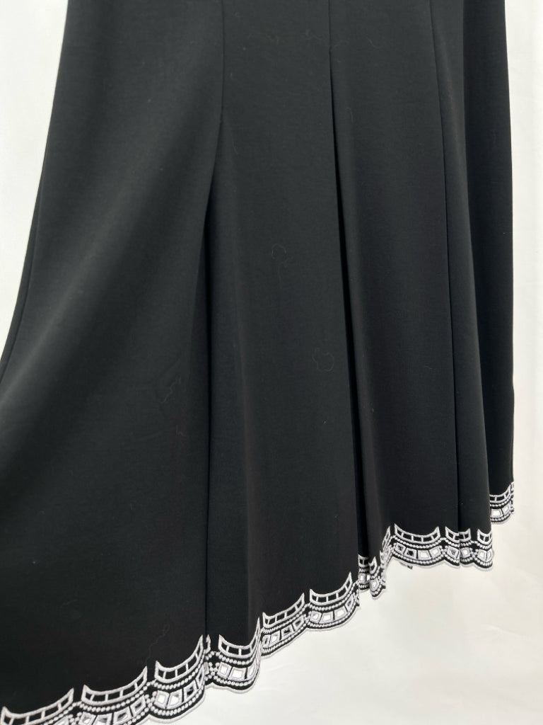 TALBOTS Women Size 12P Black Dress