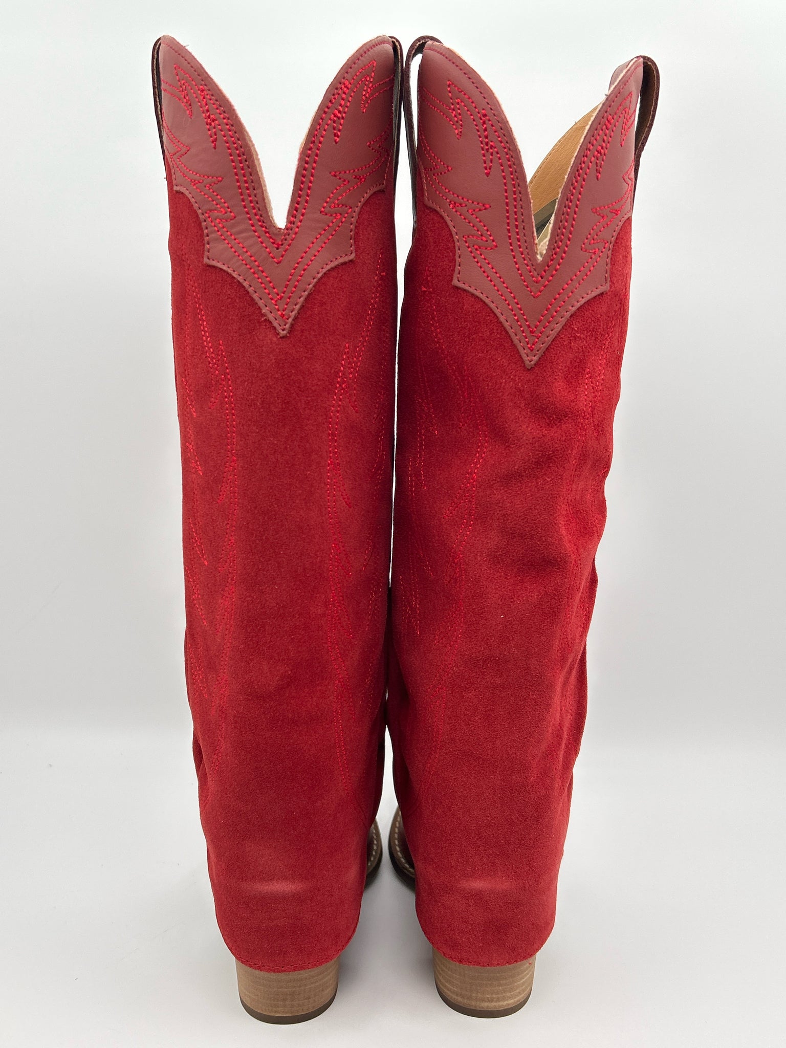 DINGO Size 7.5M Red Women Boots