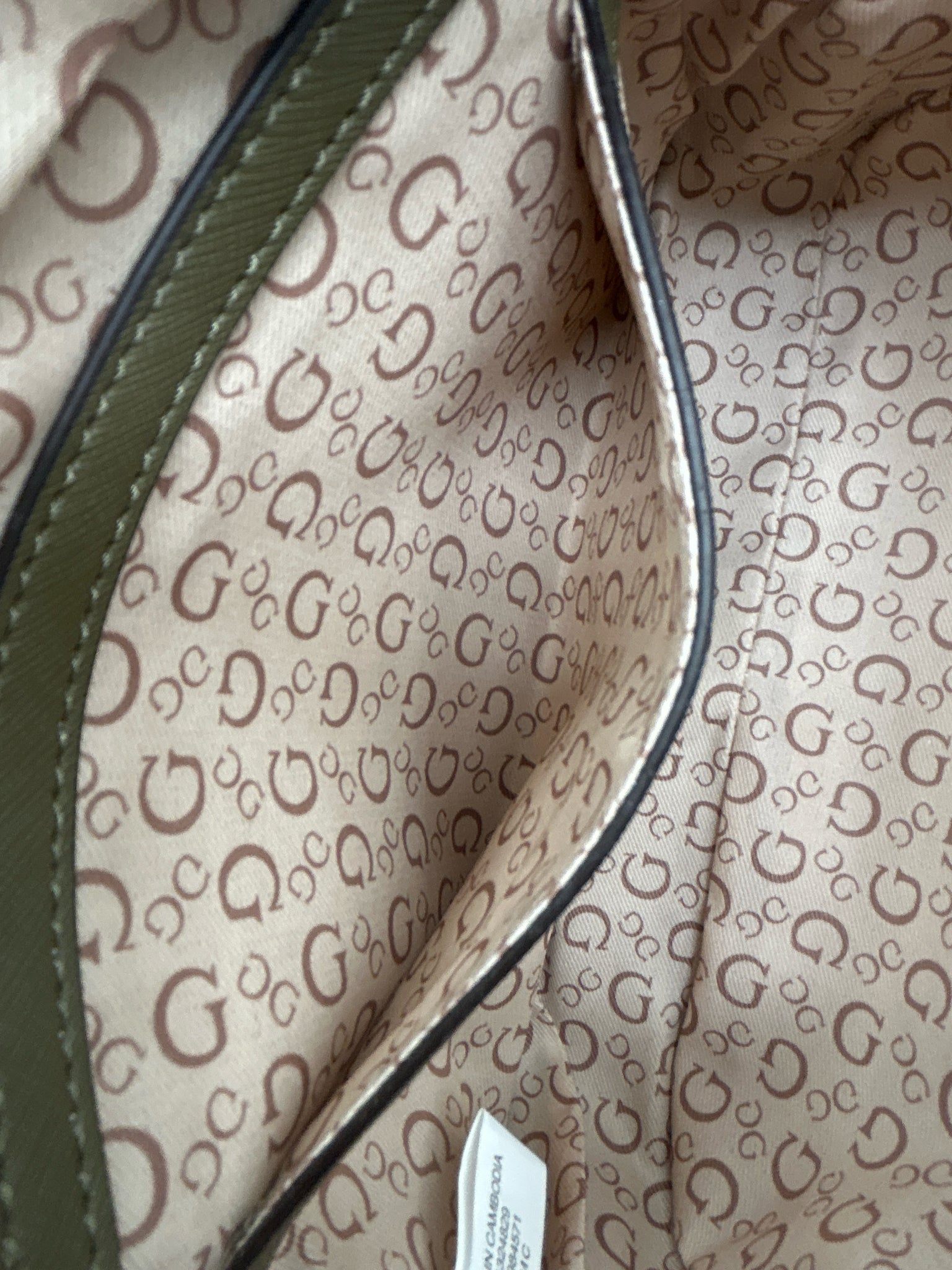 GUESS OLIVE GREEN Women Purse