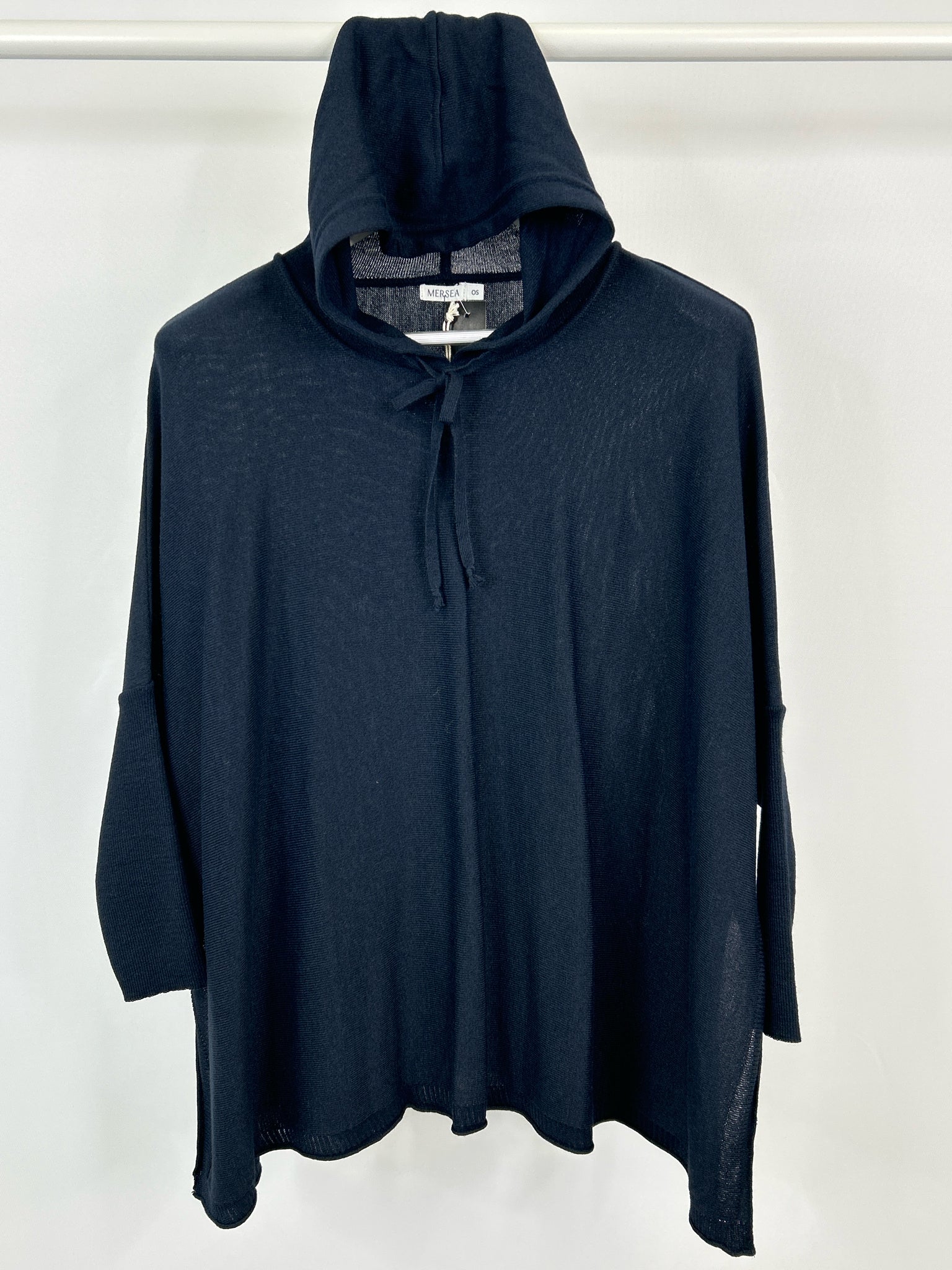 MERSEA One Size Dark Blue Women Sweater NWT