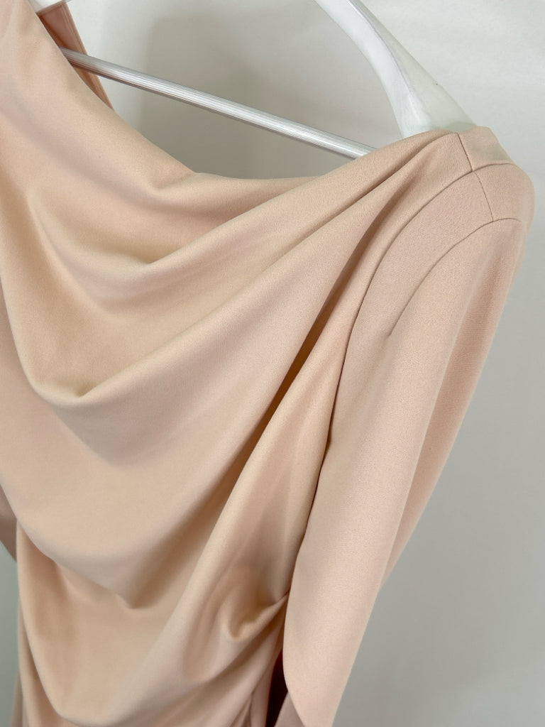 BETSEY & ADAM BY JASLENE Size 16 Peach Dress