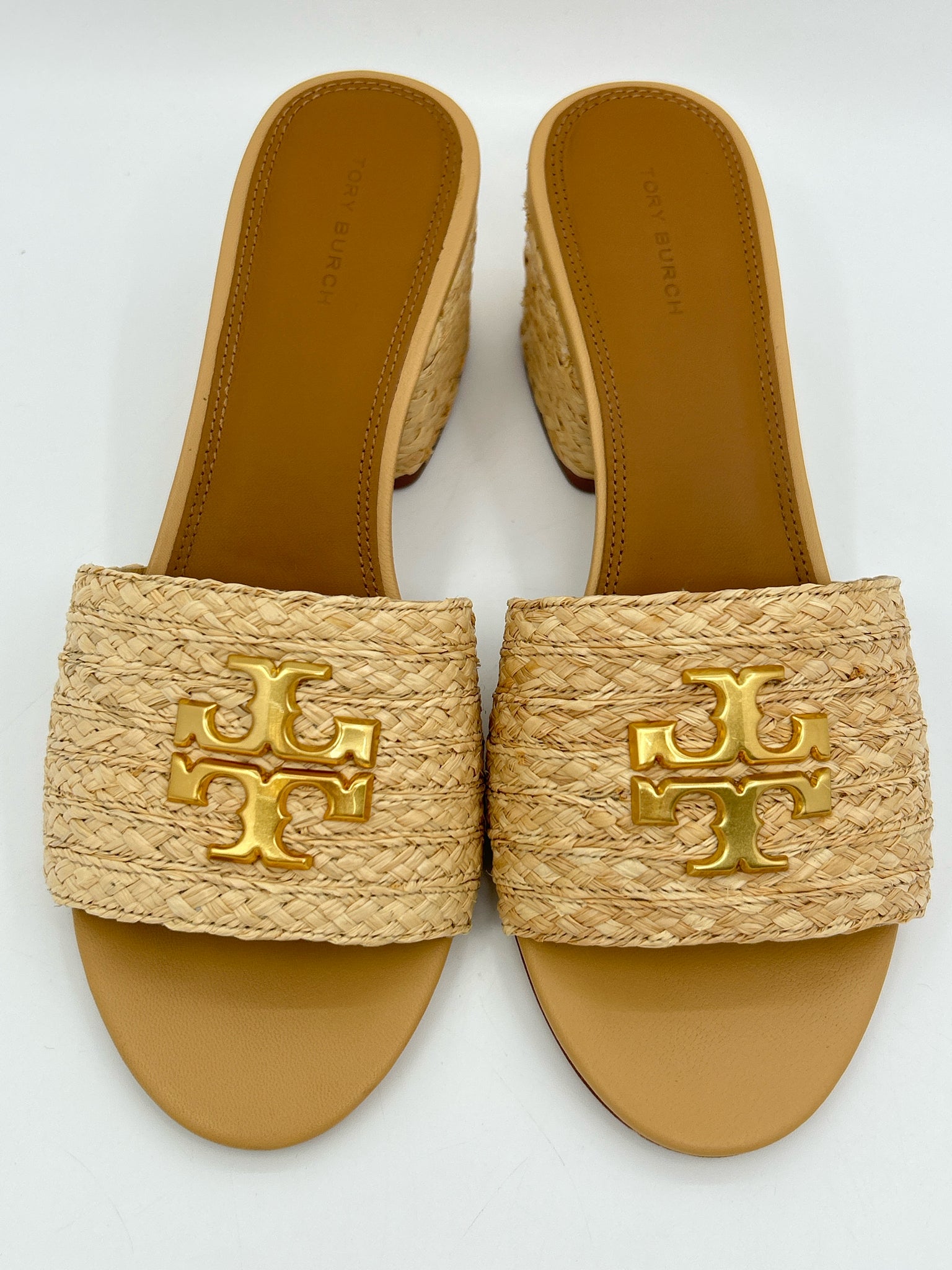 TORY BURCH Size 9M STRAW Women Sandal
