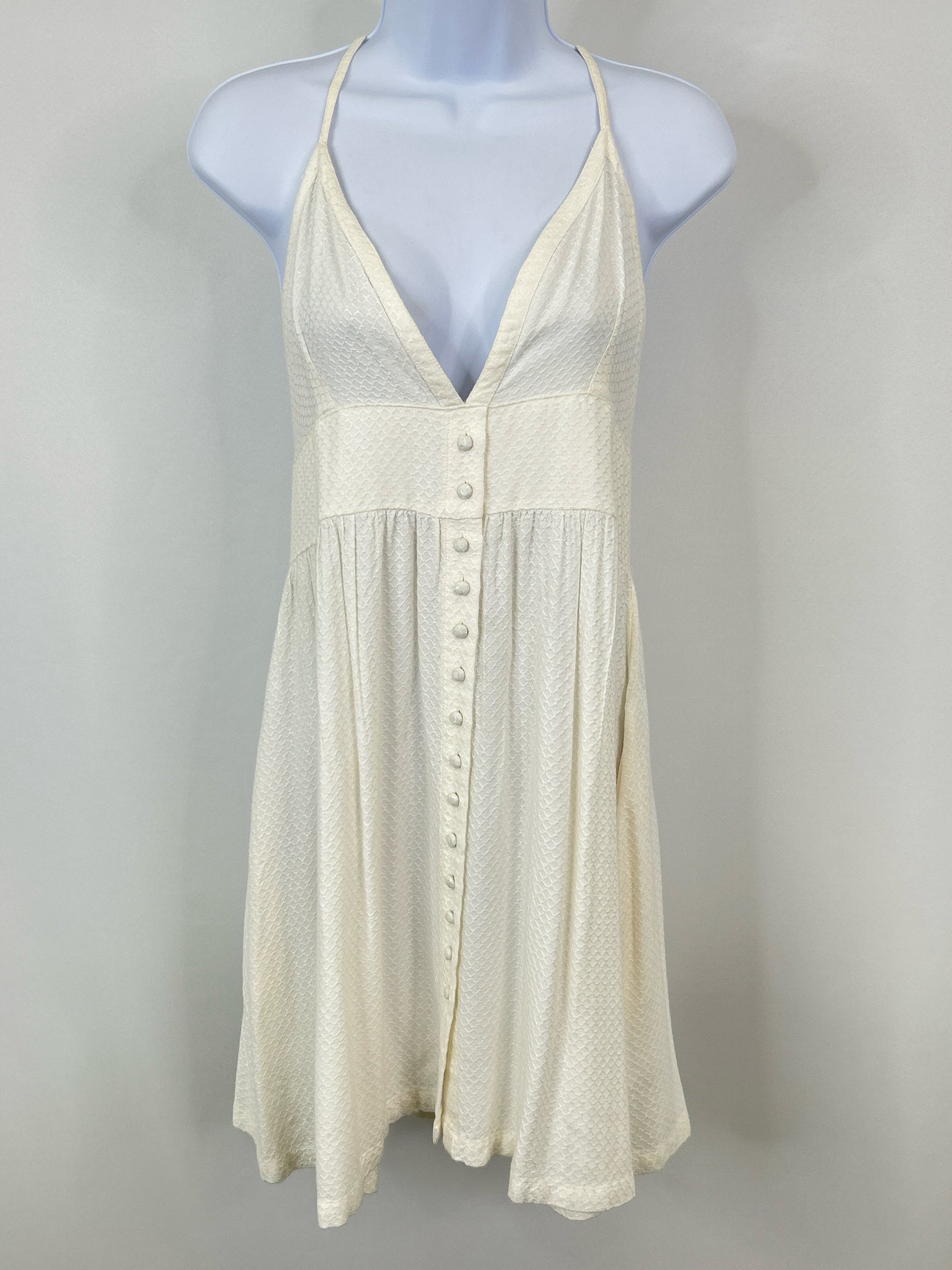 ROXY Size M White Women Dress
