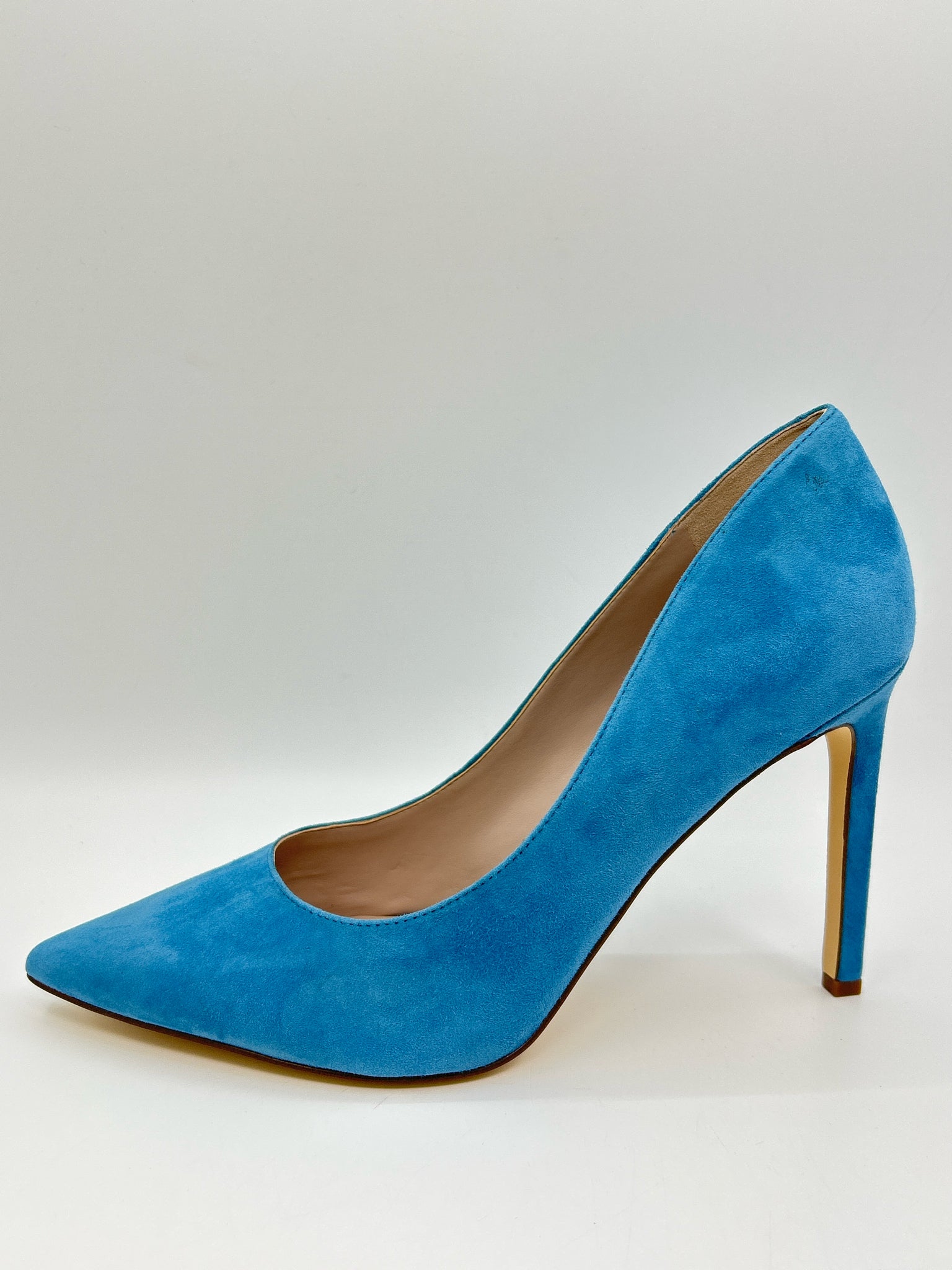NINE WEST Size 11M Blue Women Pumps