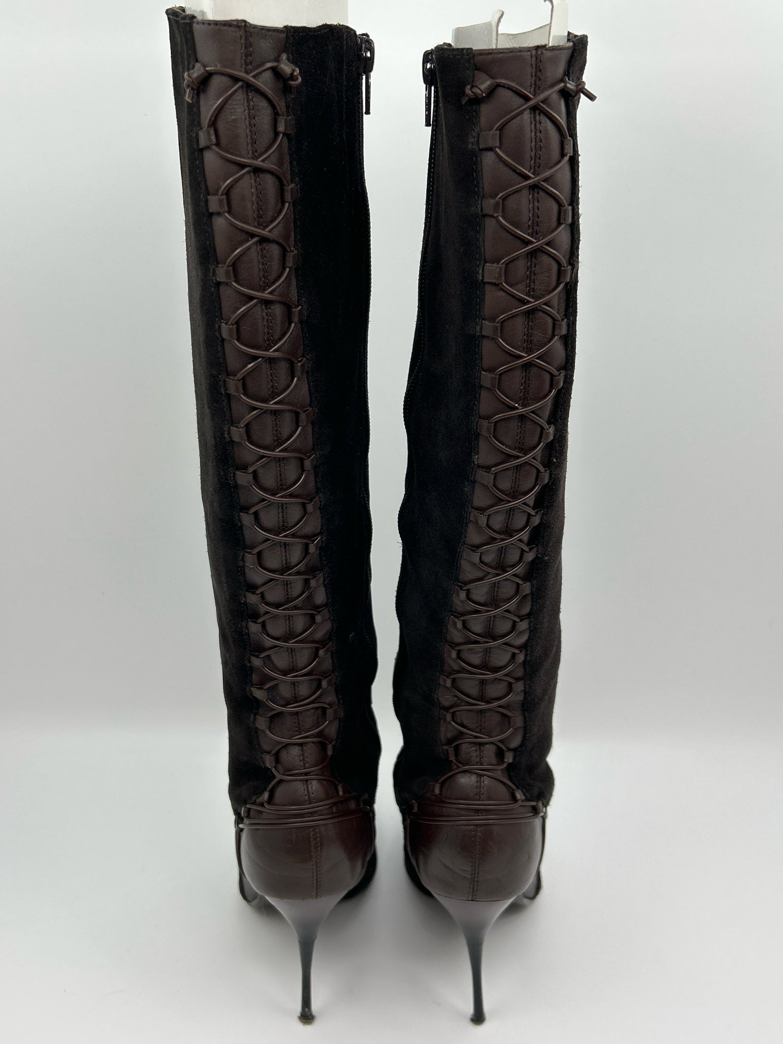 ALDO Size 41 DARK BROWN Women Booties