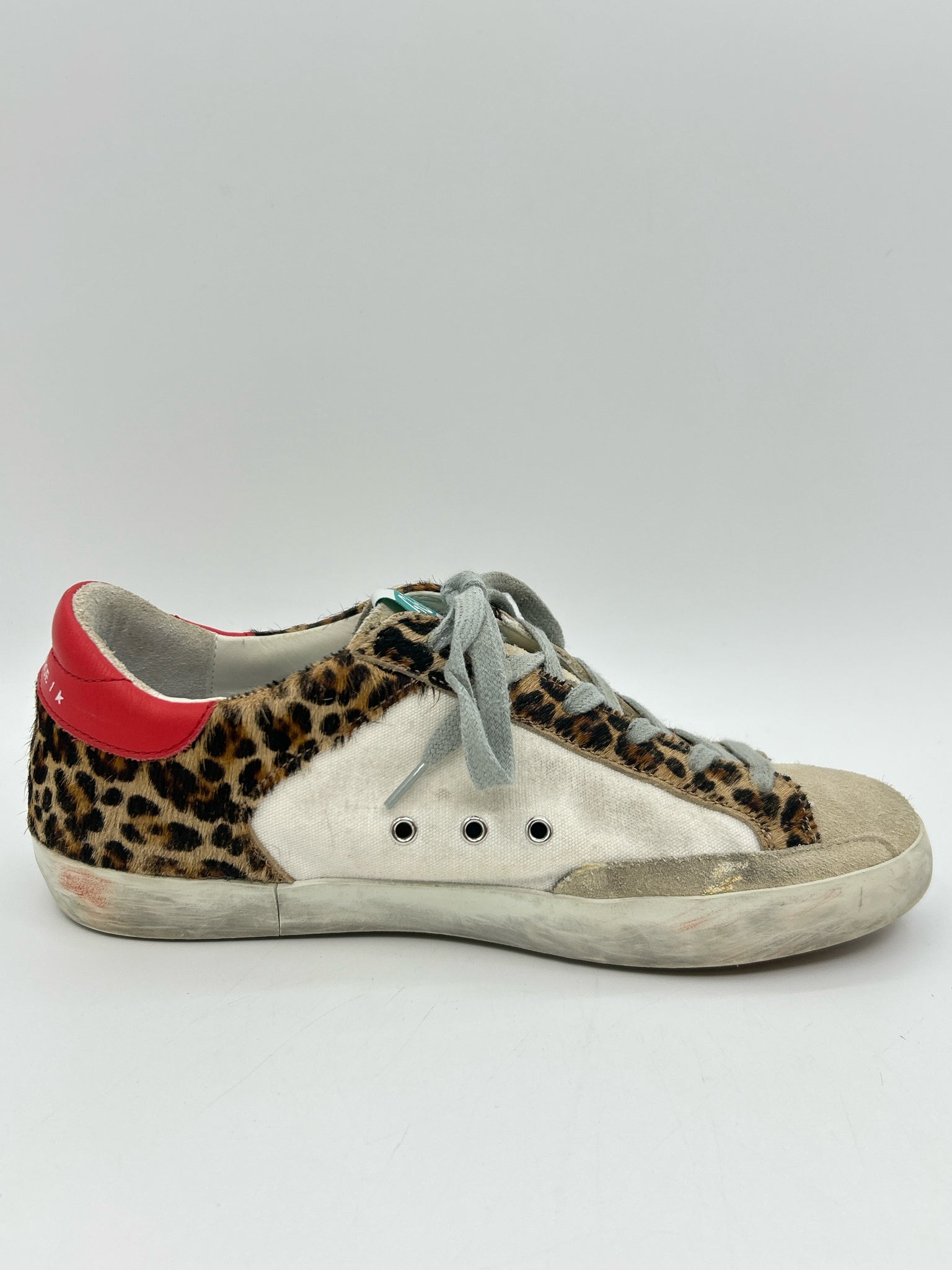 GOLDEN GOOSE Size 38 Animal Print Women Sneakers