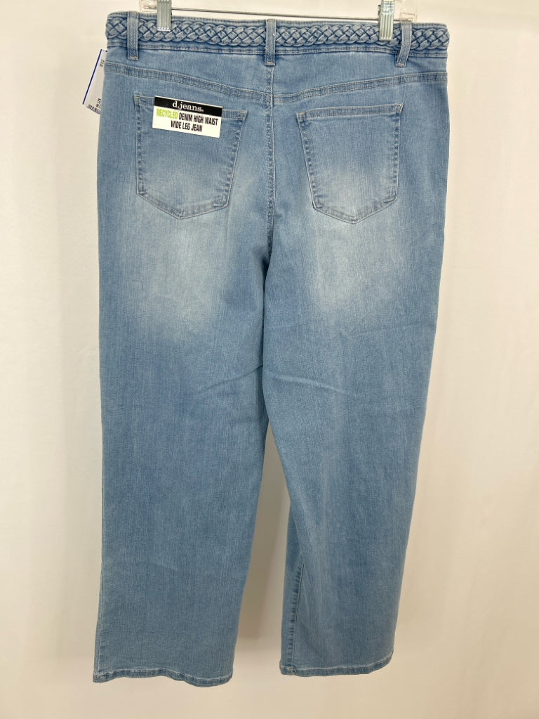 D. JEANS Size 14 BLUE DENIM Women's jeans