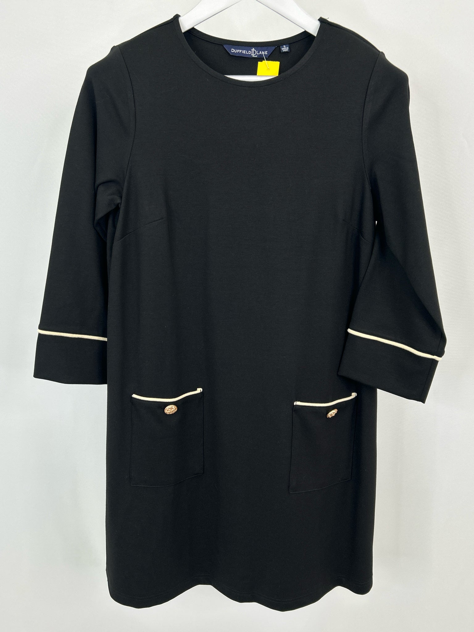 DUFFIELD LANE Size S Black Women Dress