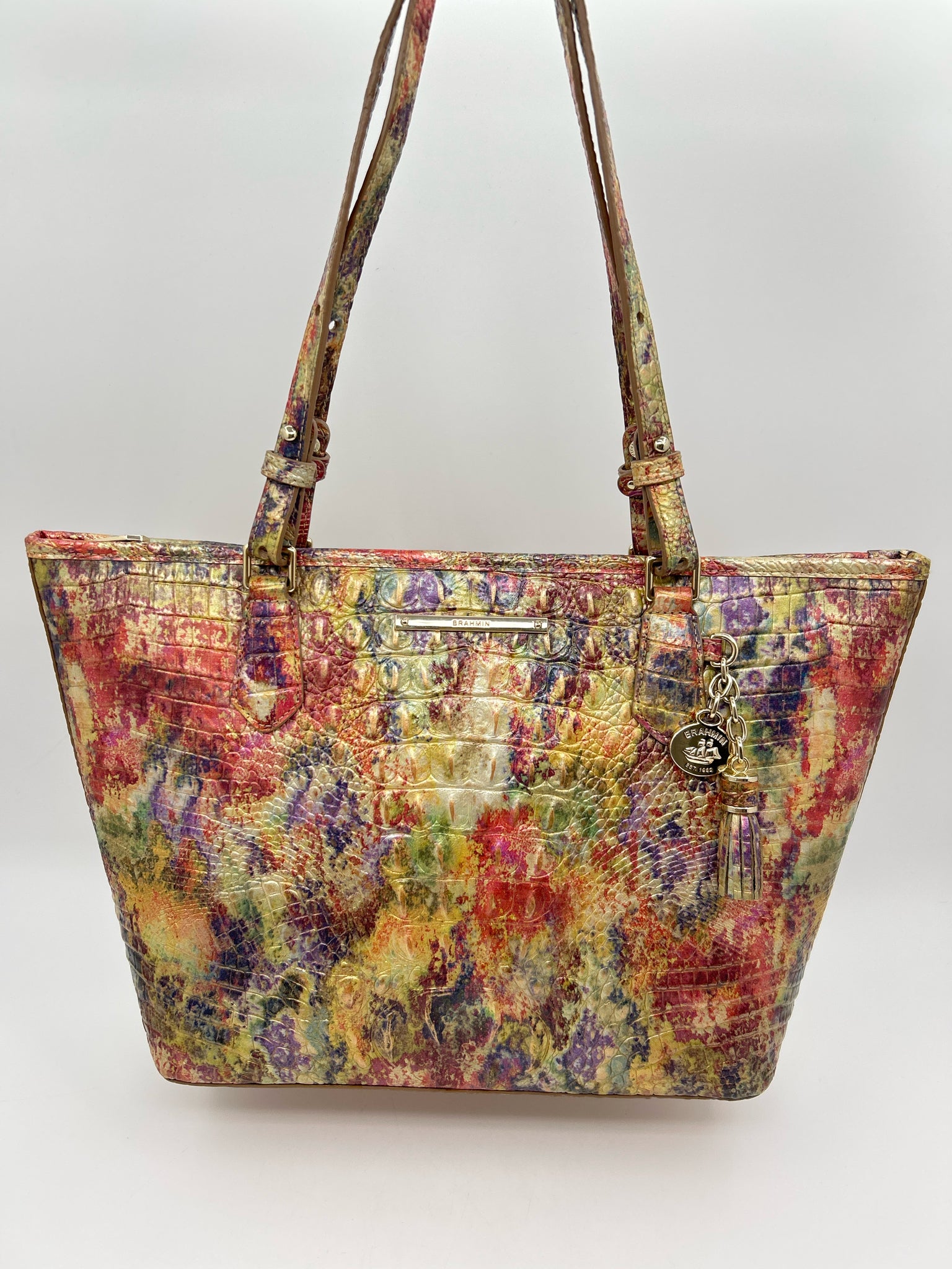 BRAHMIN Multi-Color Women Tote
