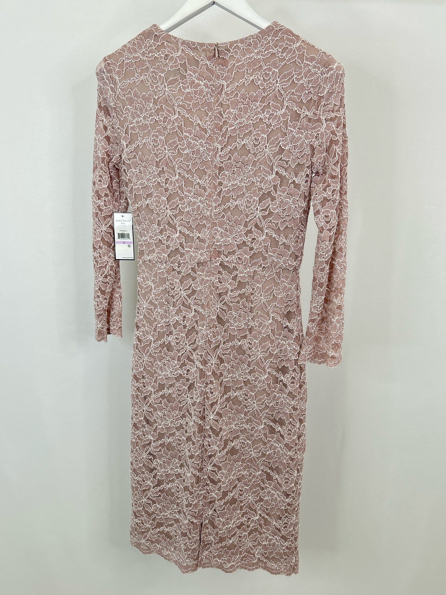 JESSICA HOWARD Size 6 BLUSH Women's Dress