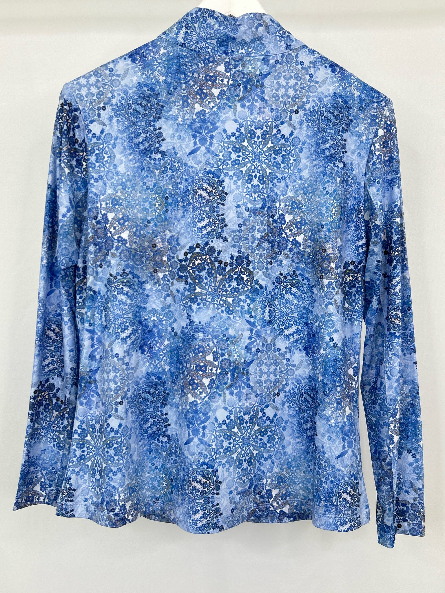 GOTTEX Size L Blue Women Workout Top