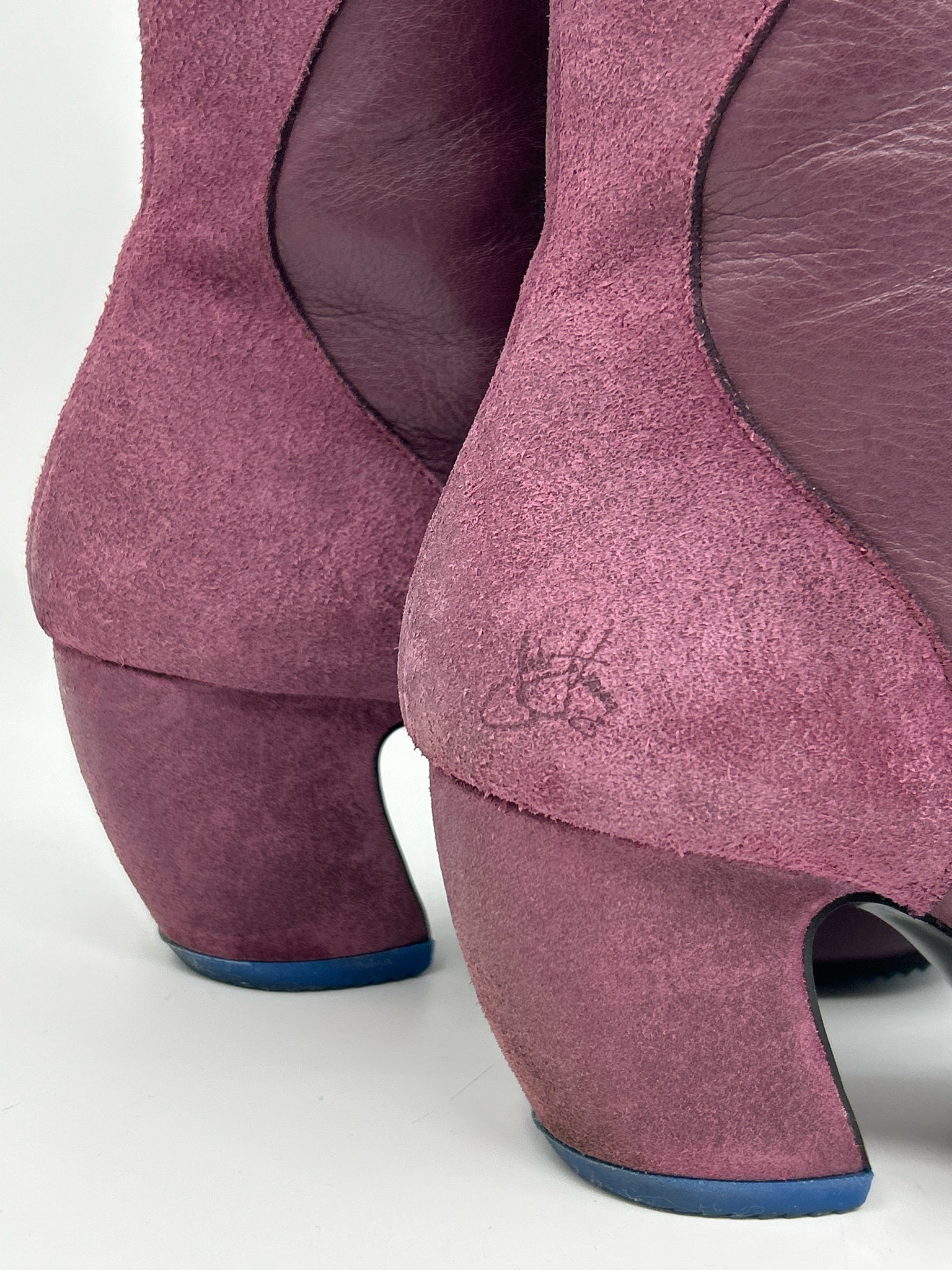 JOHN FLUEVOG Size 11.5 Purple Women Boots
