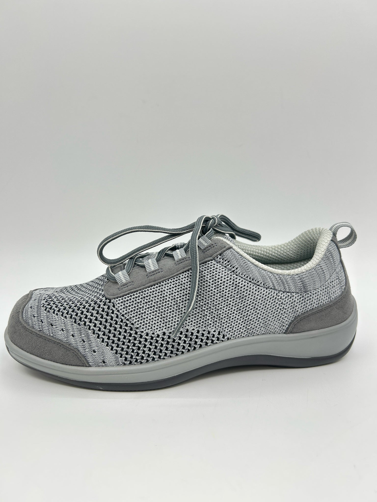 ORTHOFEET Size 8B Grey Women Sneakers